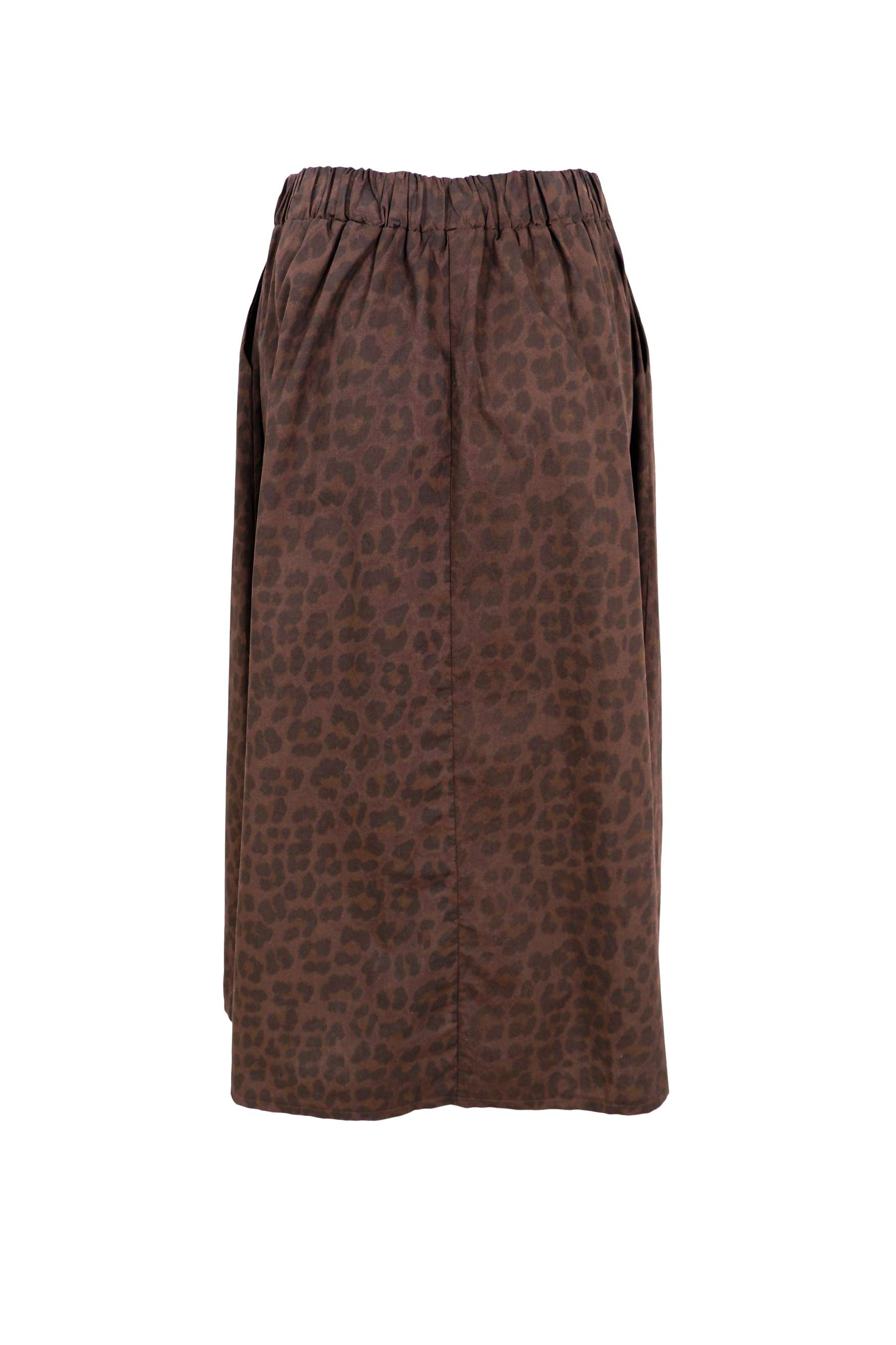 ABBIE Skirt - Mocca Leo