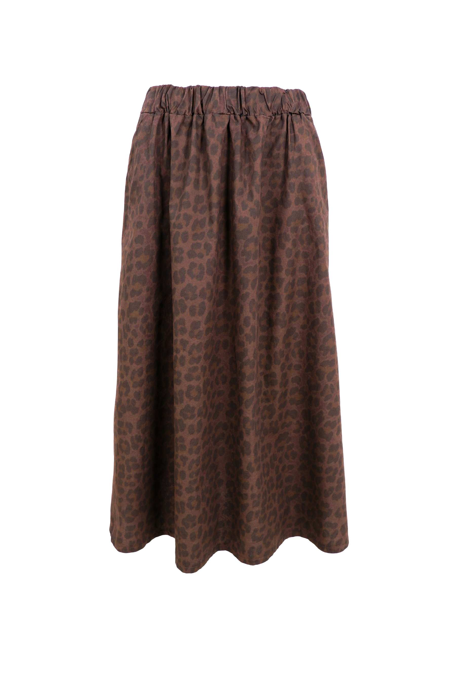 ABBIE Skirt - Mocca Leo