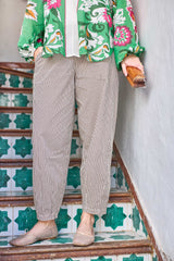 ALLY Barrel Pant - Creme