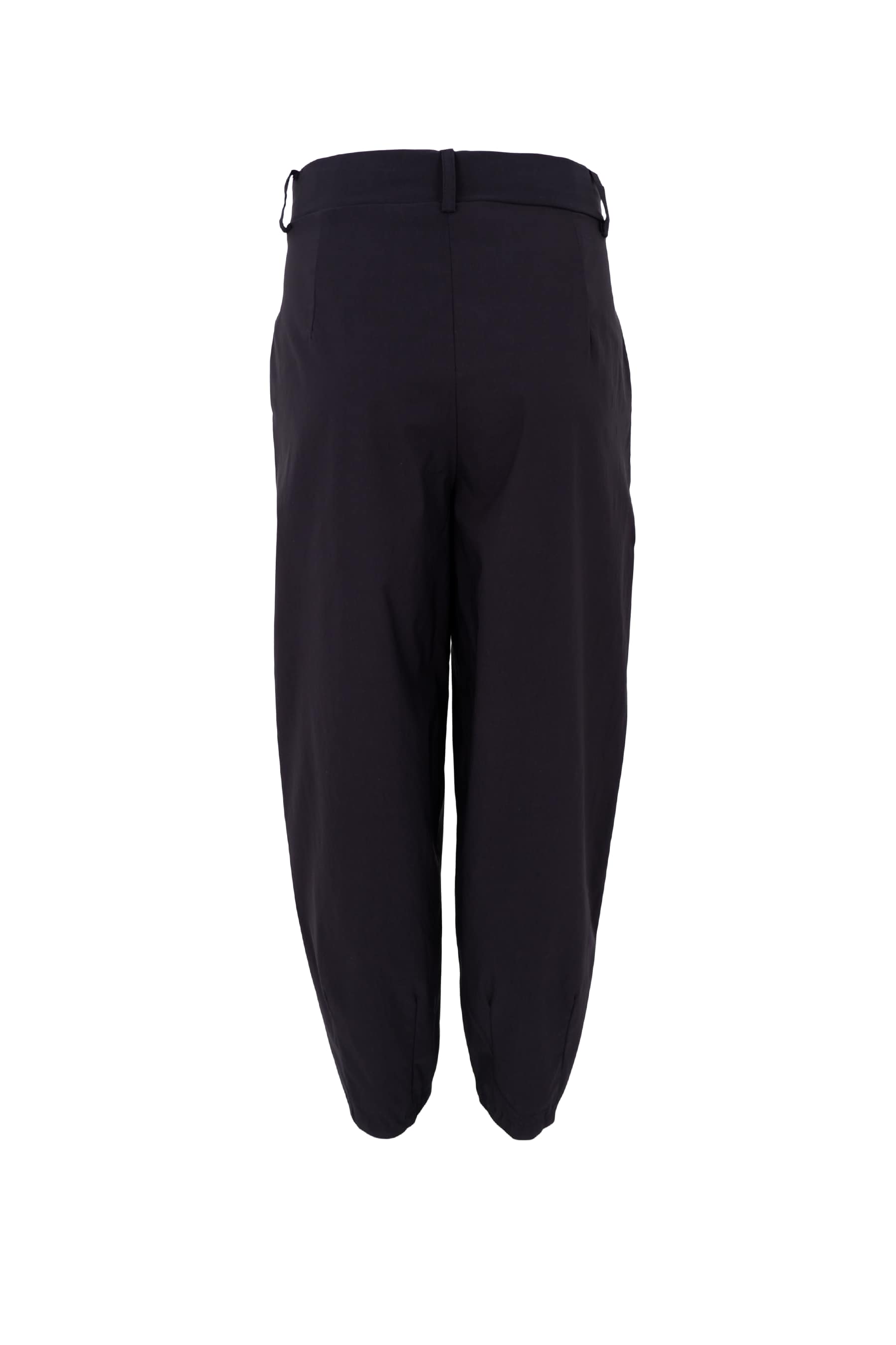 BEATE barrel pant - Black