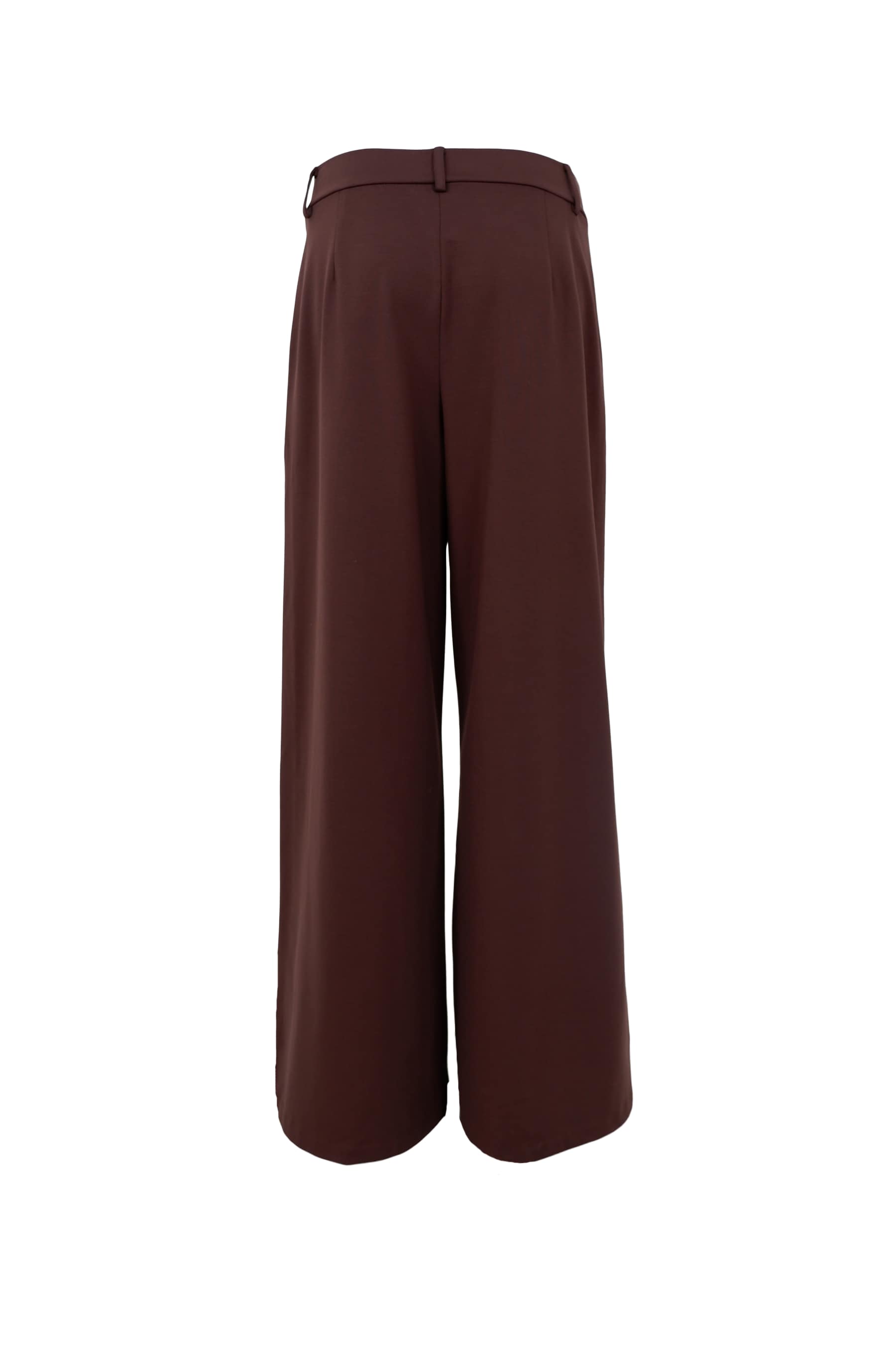 DAVI wideleg pant - Coffee