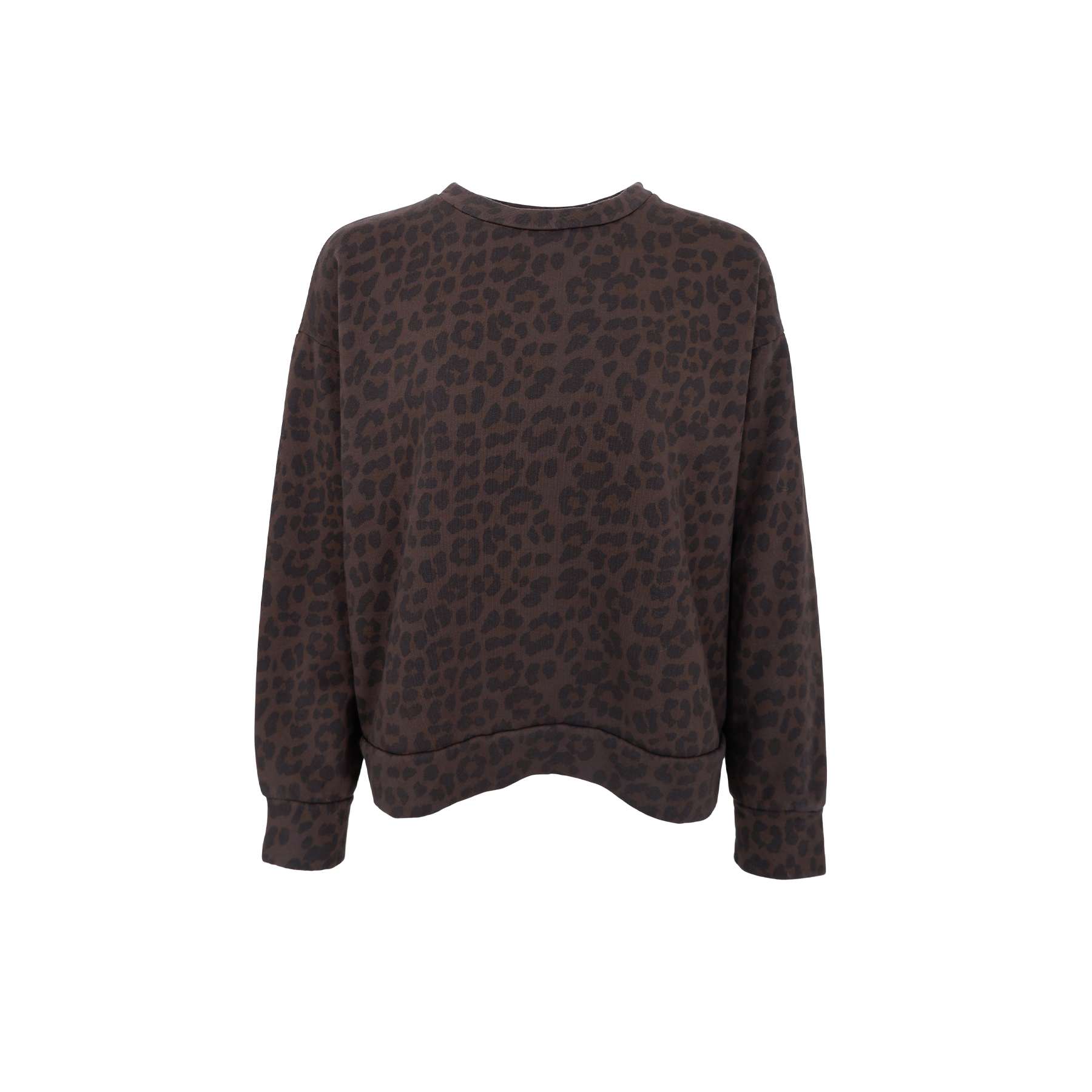 Dea Sweatshirt - Dark Leopard