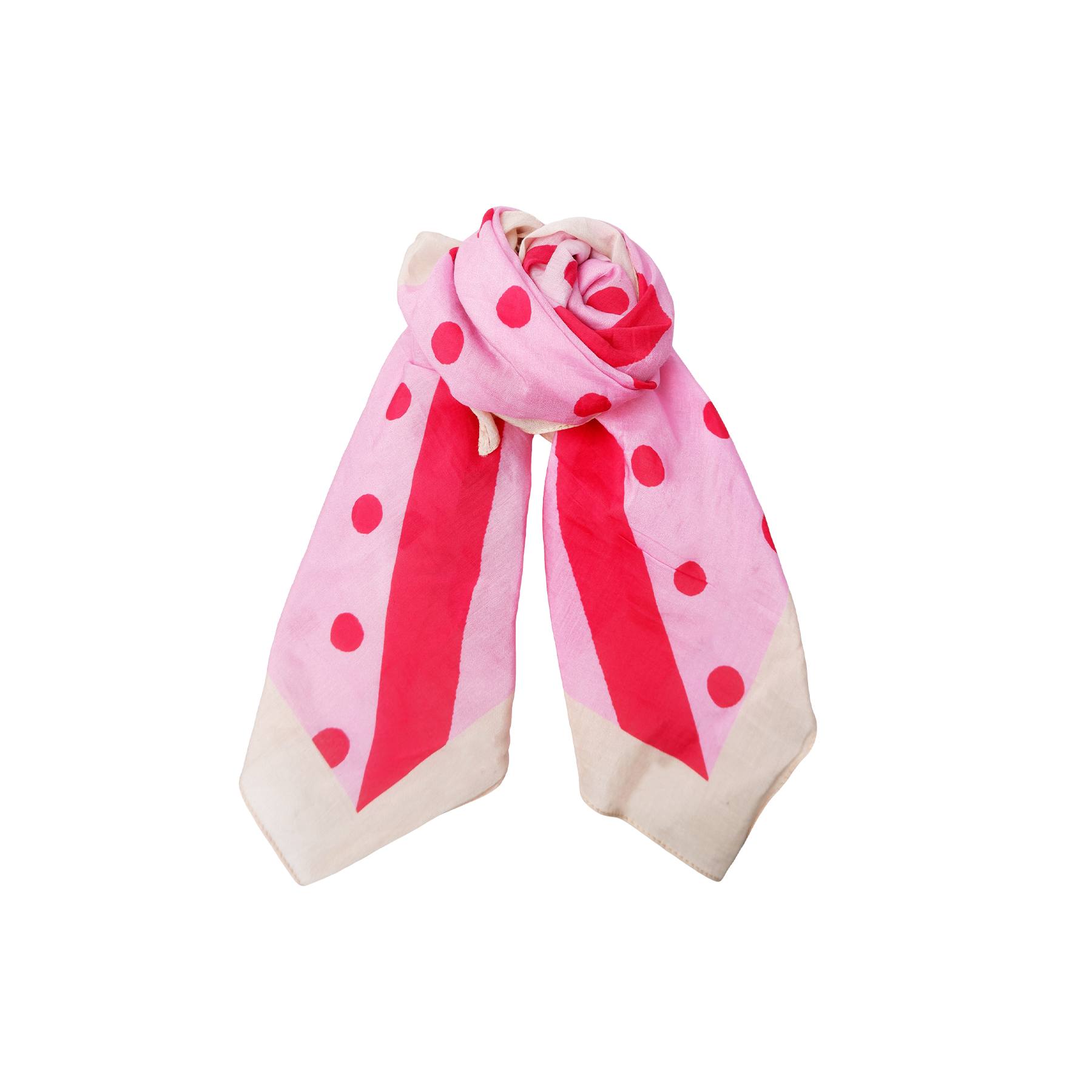 PREORDER-ESTELLE mini scarf - Pink