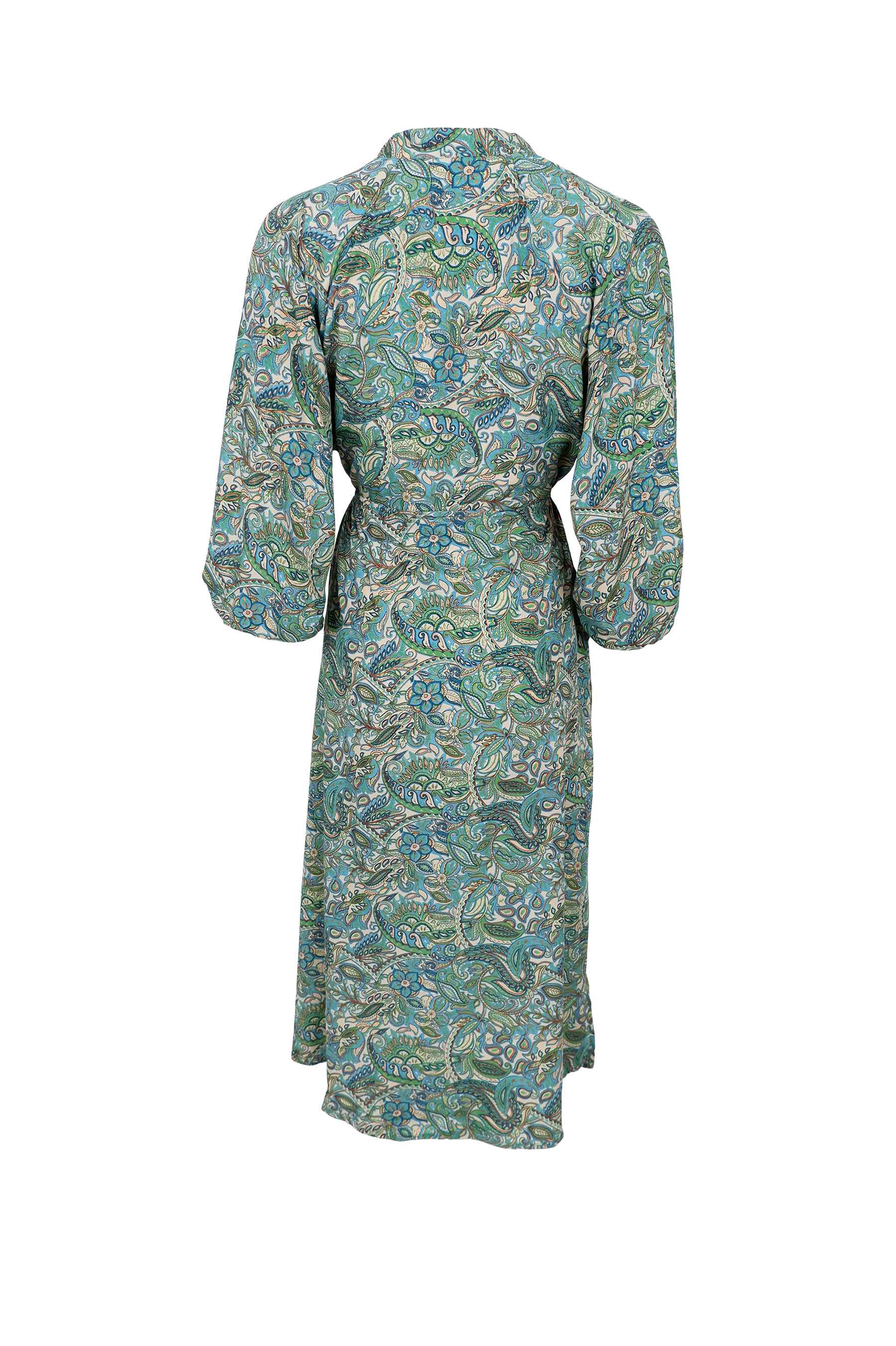 LUNA raglan dress - Sea Green