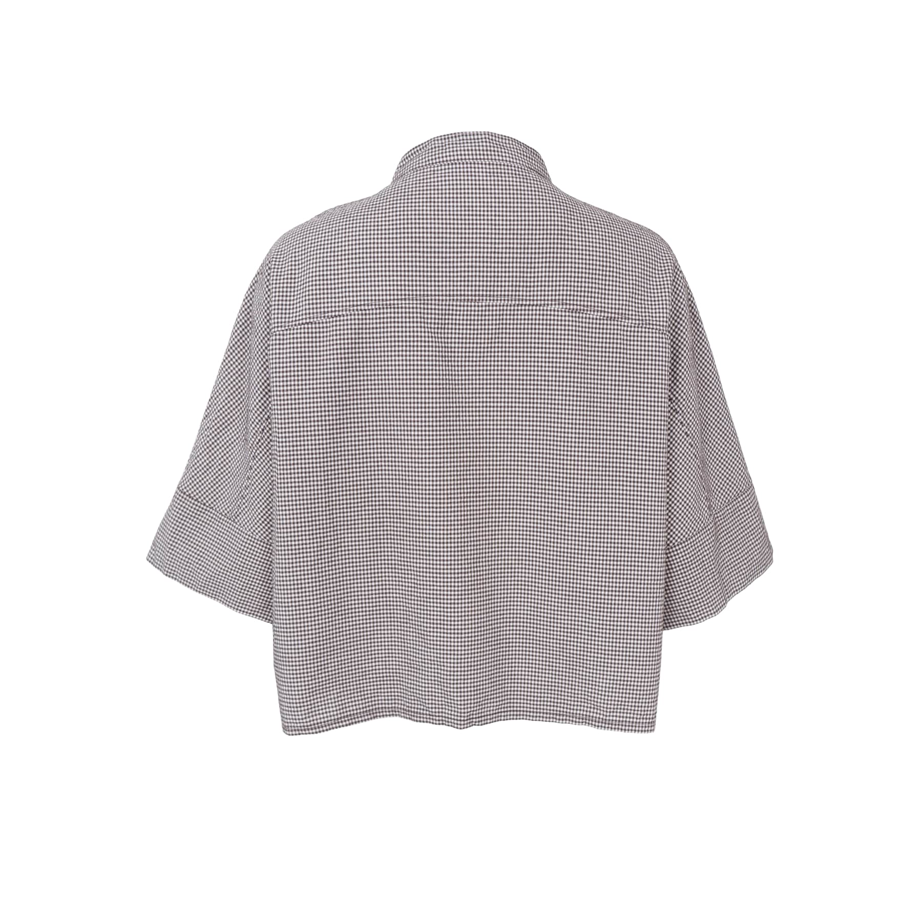 MANON loose shirt - Coffee