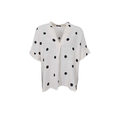 MELINA SS linen blouse - Dot