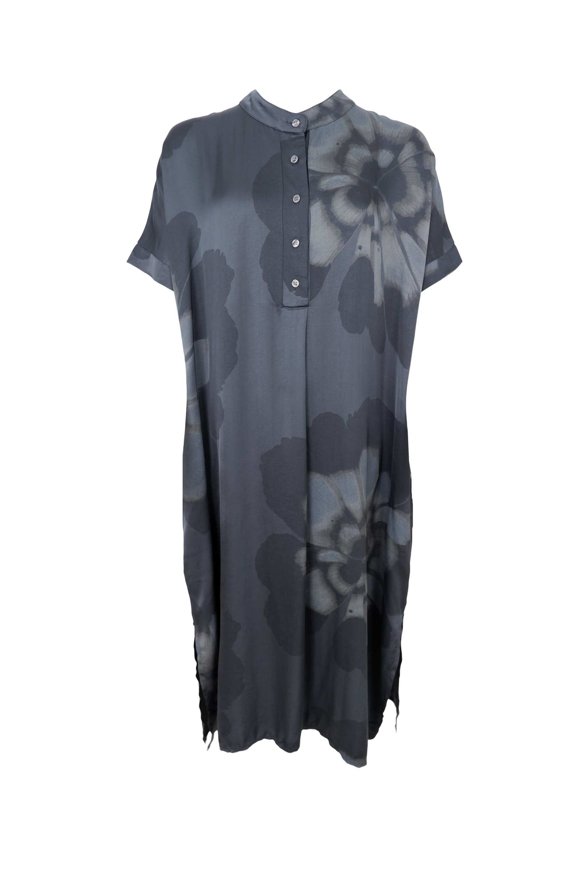 TARA Kaftan Dress - Grey Flower