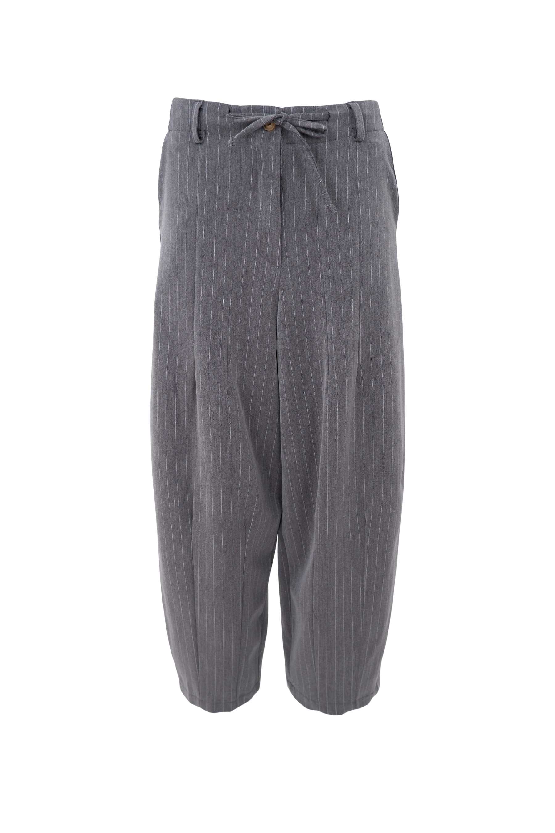 VERONA barrel baggy pant - Grey