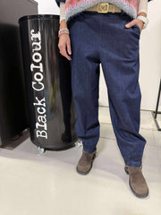 PREORDER-DENICE denim barrel pant - Denim