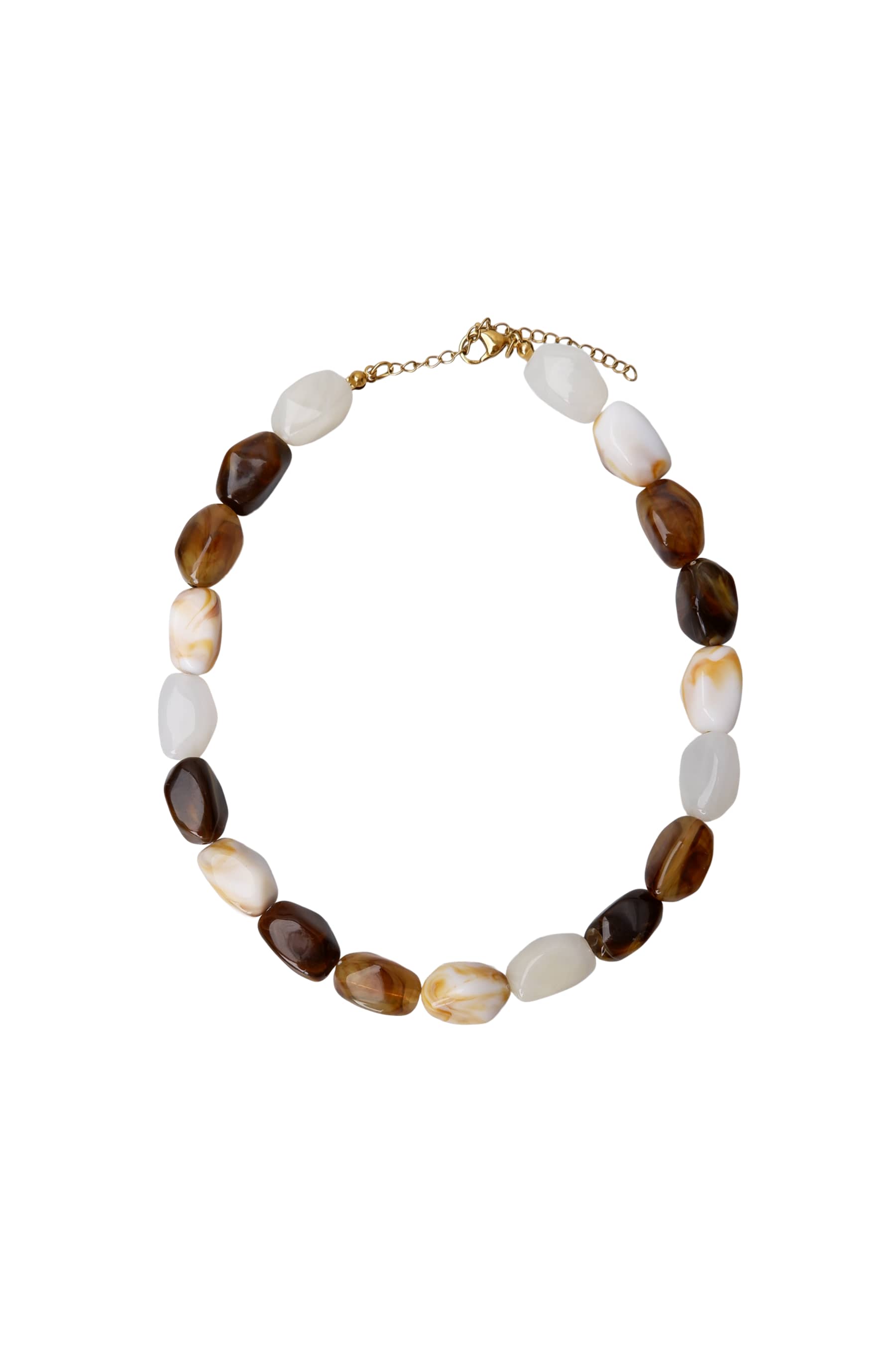 LYON Necklace - Brown Multi