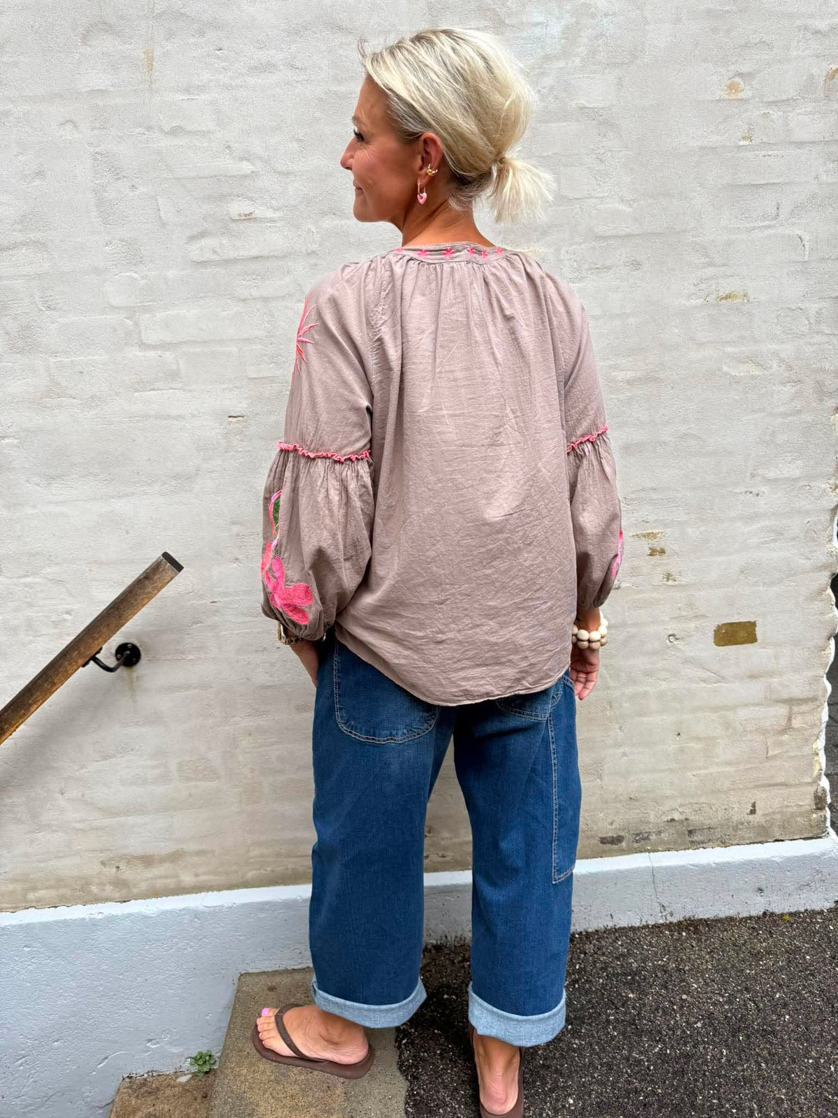 Alba Skjorta - Taupe