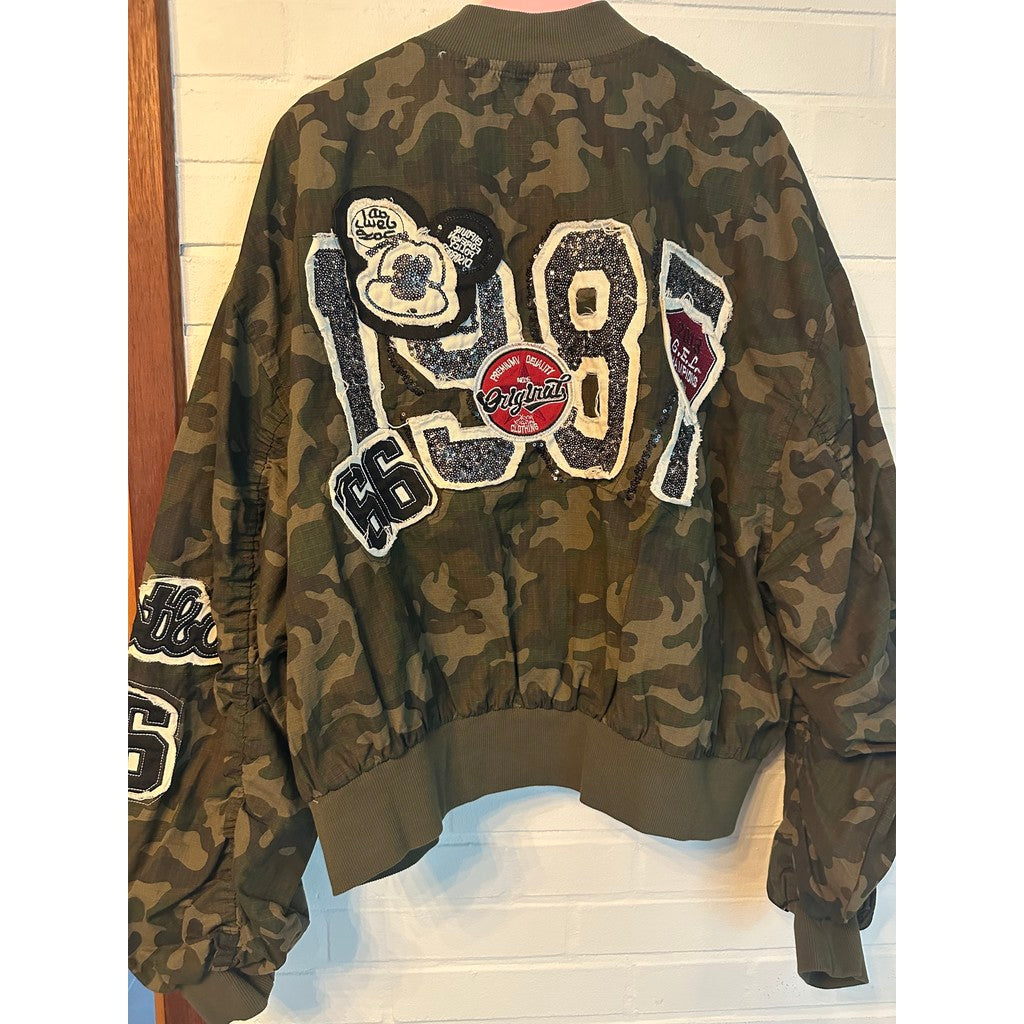 You Love Me Crazy! Jacket - Army
