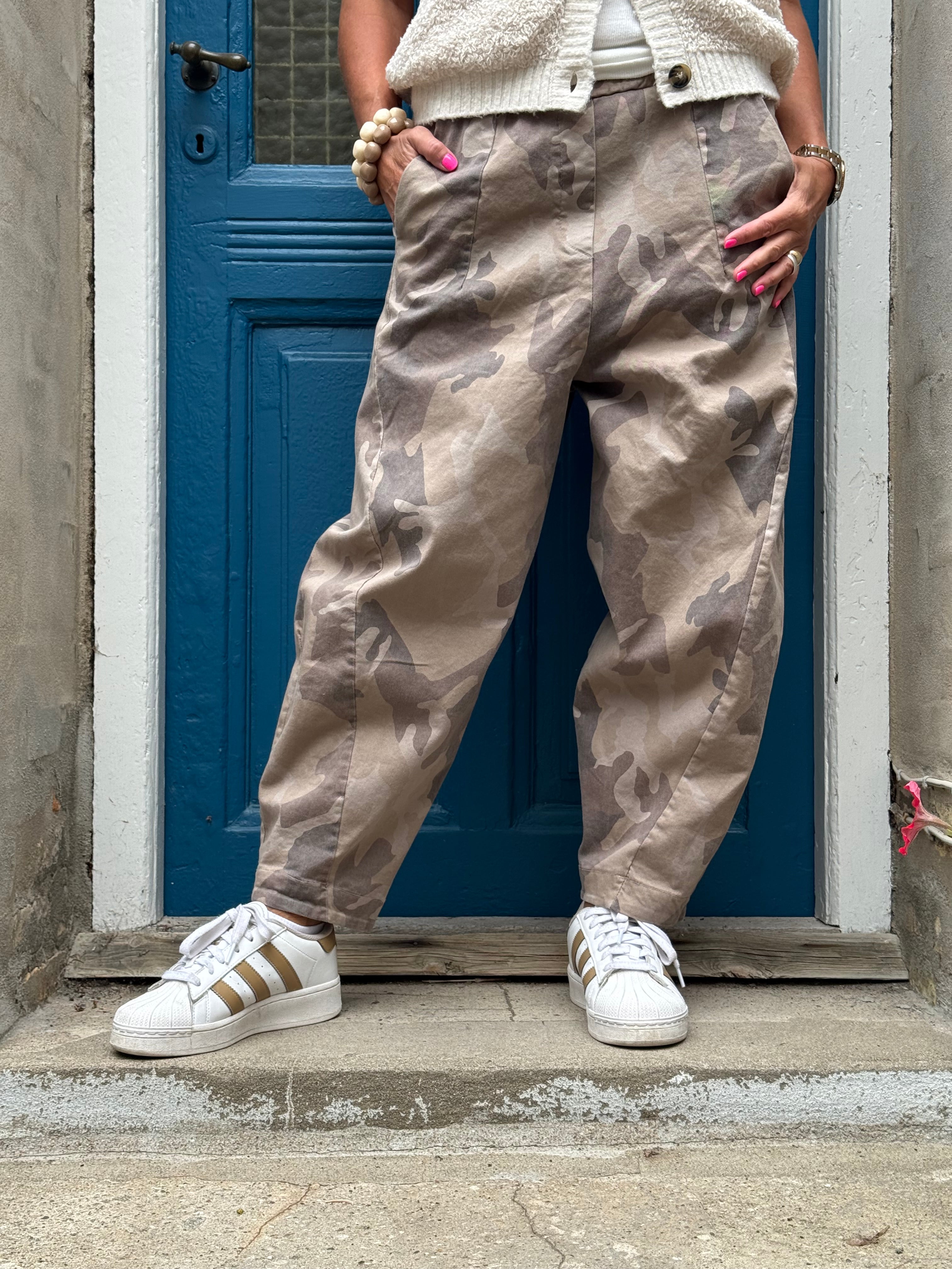 FÖRBESTÄLLNING-Beryl Pants - Camo