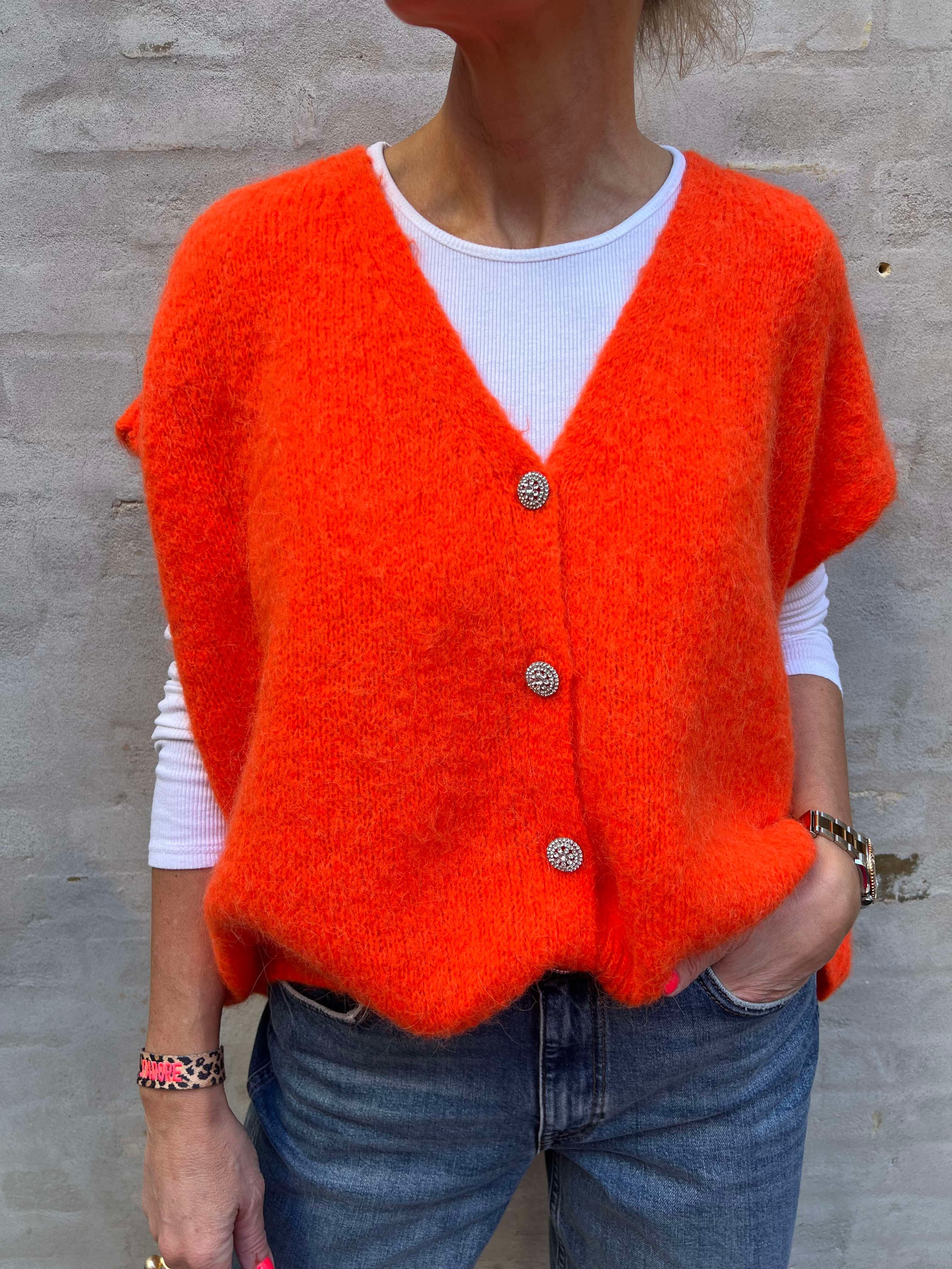 Mynte vest neon orange