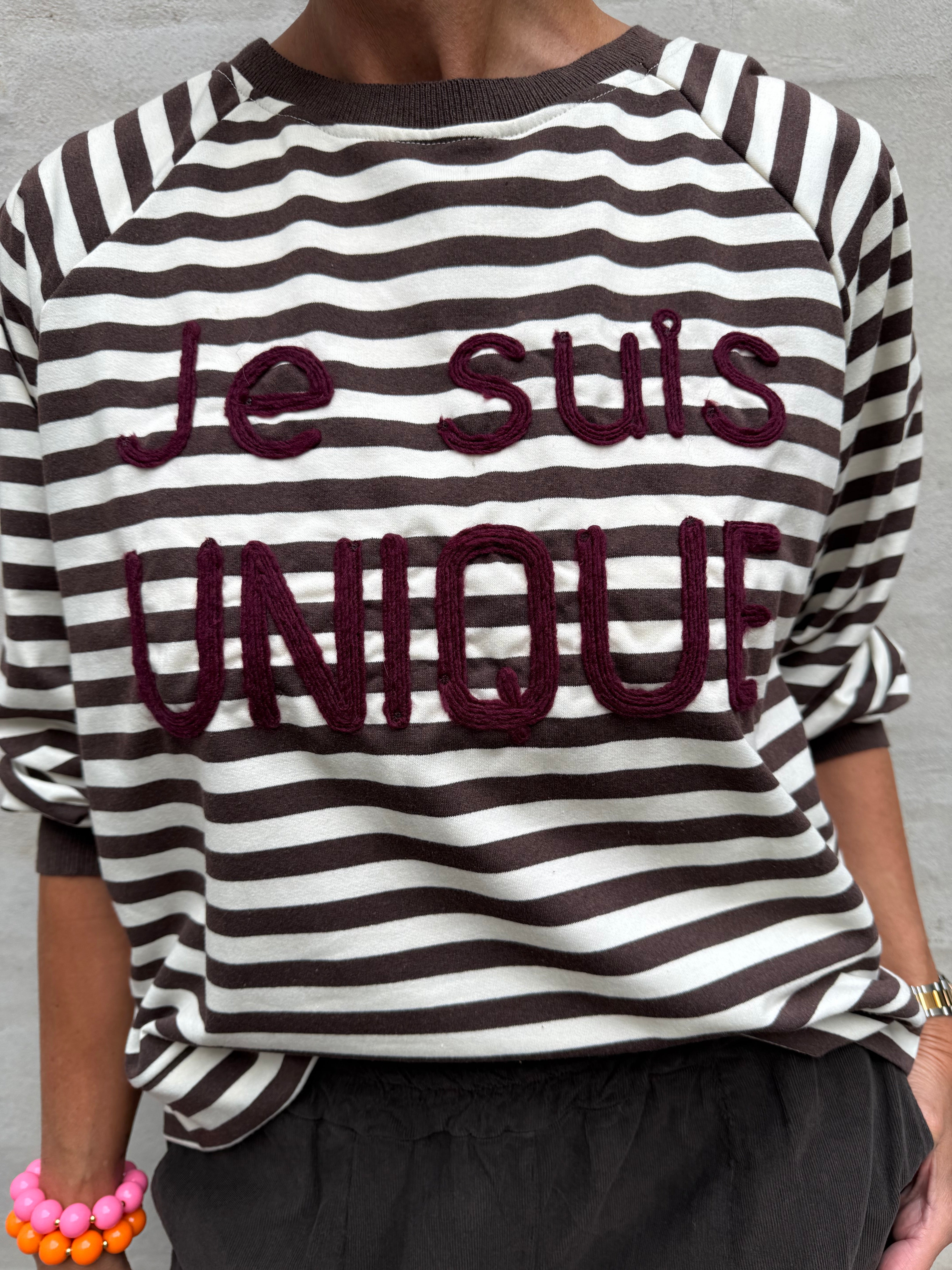 PREORDER-Fenja Sweat - Bordeaux/Moro