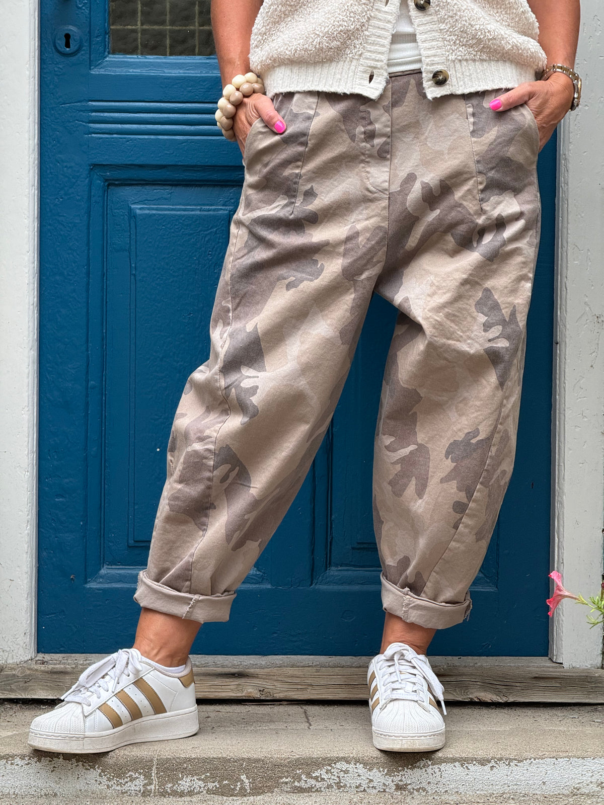 FÖRBESTÄLLNING-Beryl Pants - Camo