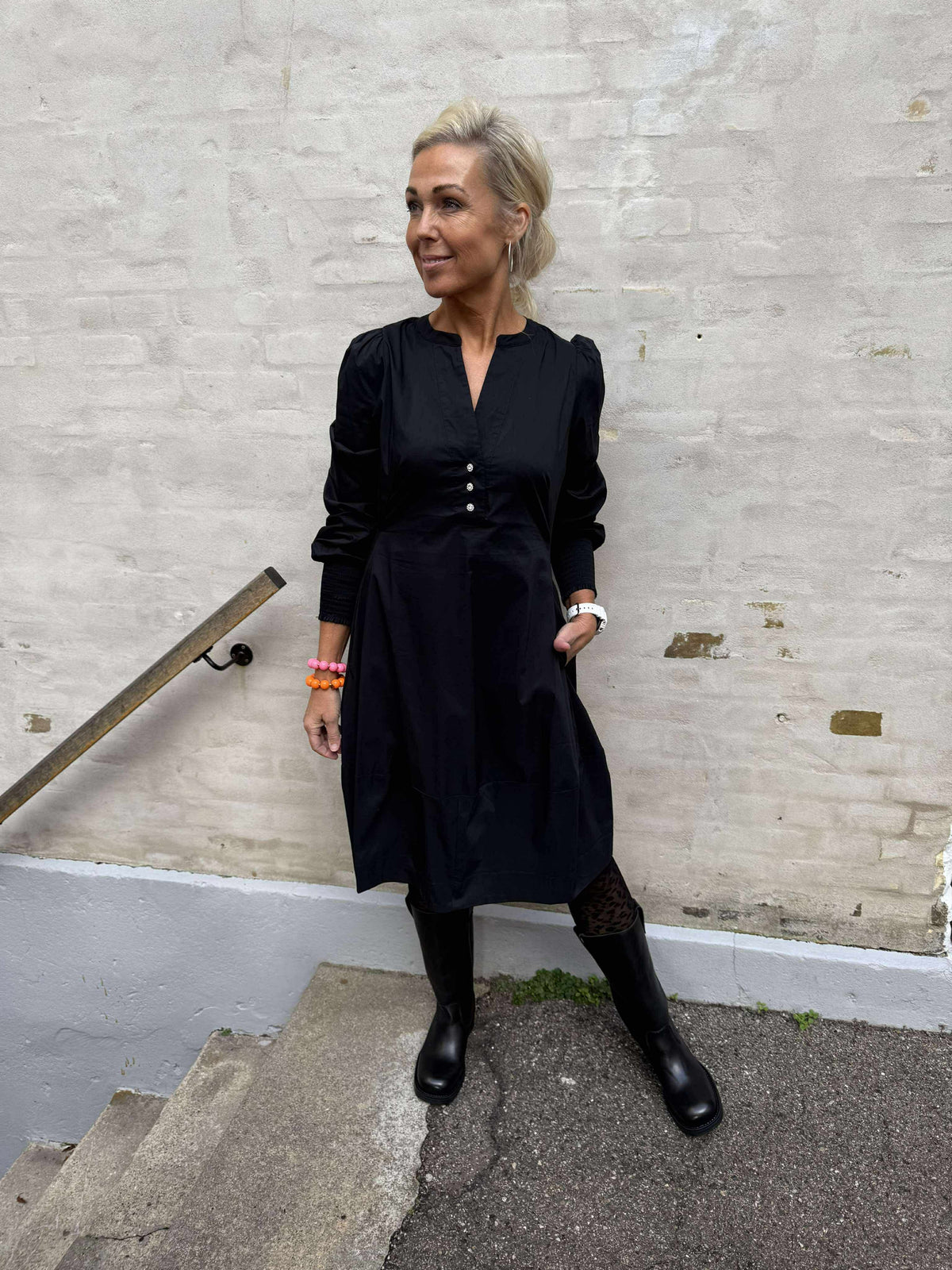 Loretta Antoinett Dress - Black
