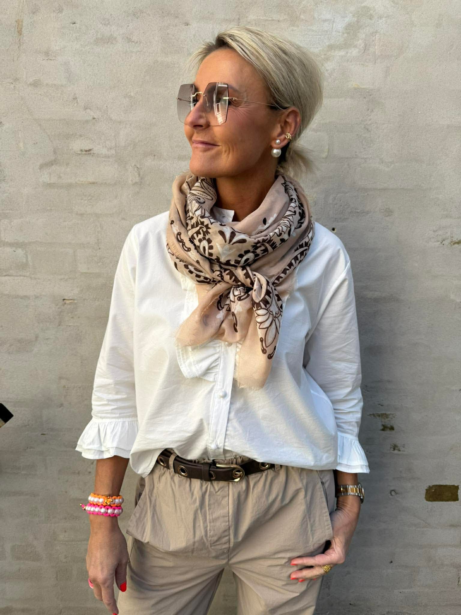 Caitlyn Scarf - Taupe