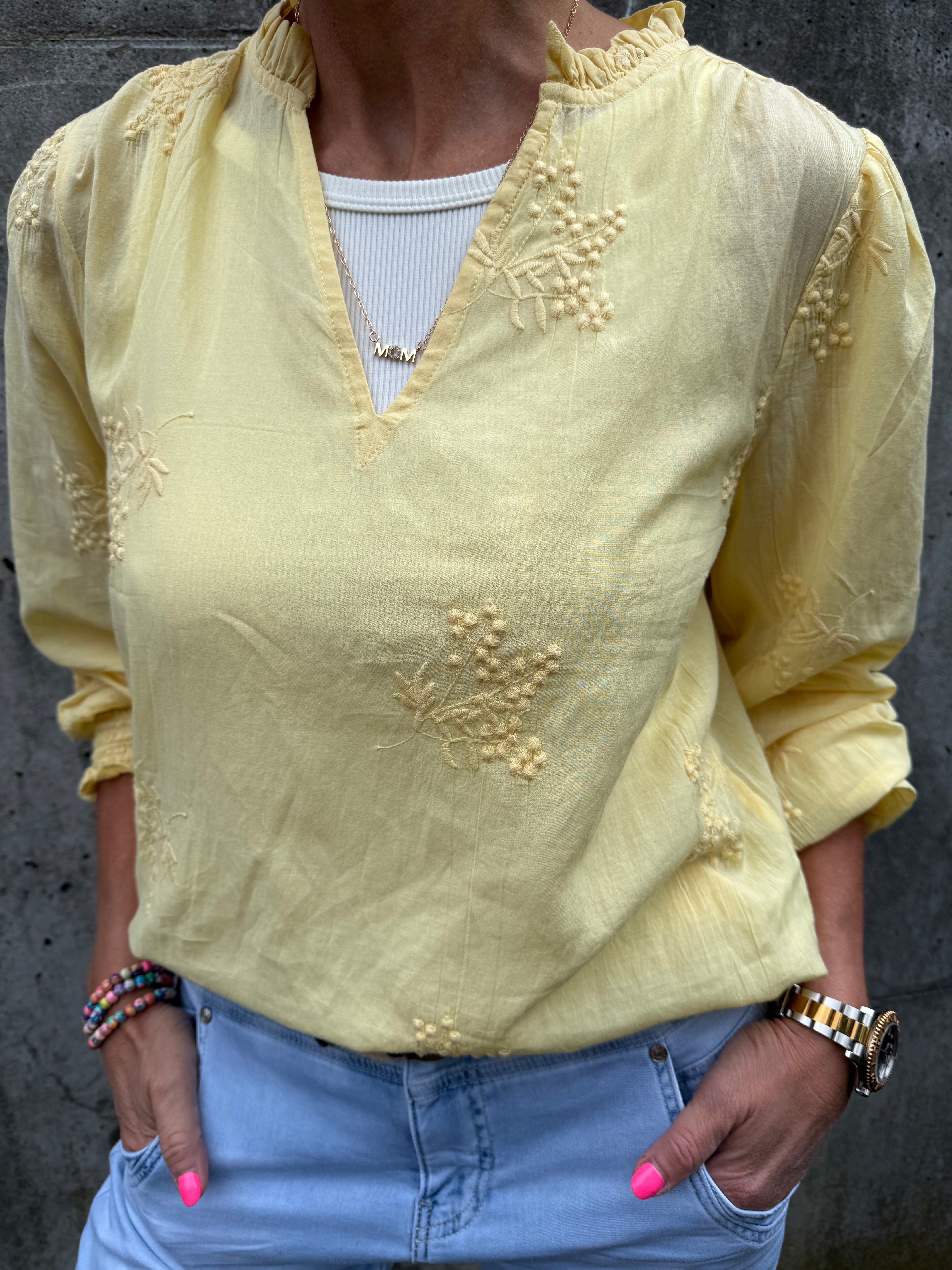 Emma Shirt - Yellow