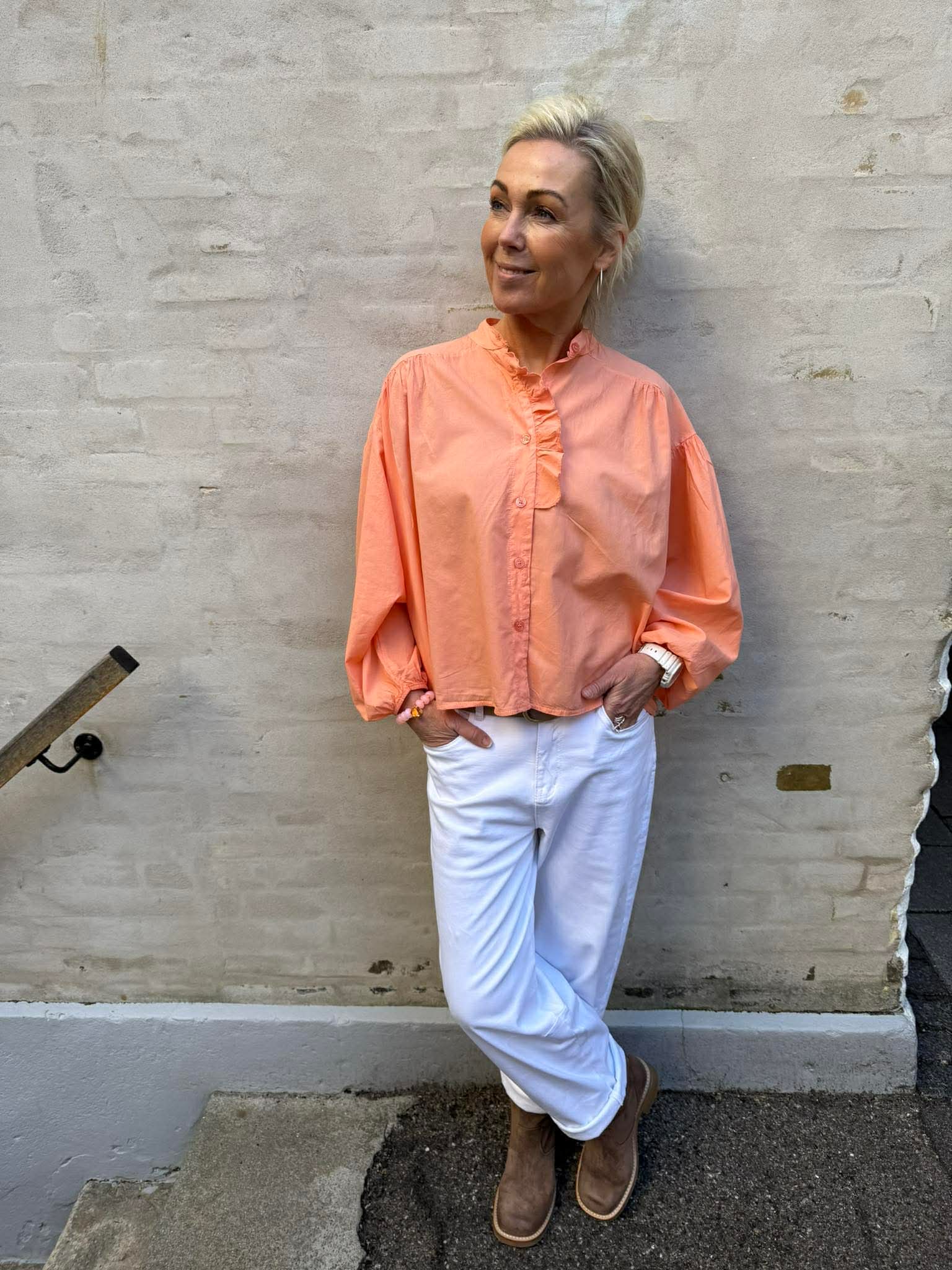 FÖRORDER-OMG Skjorta - Orange