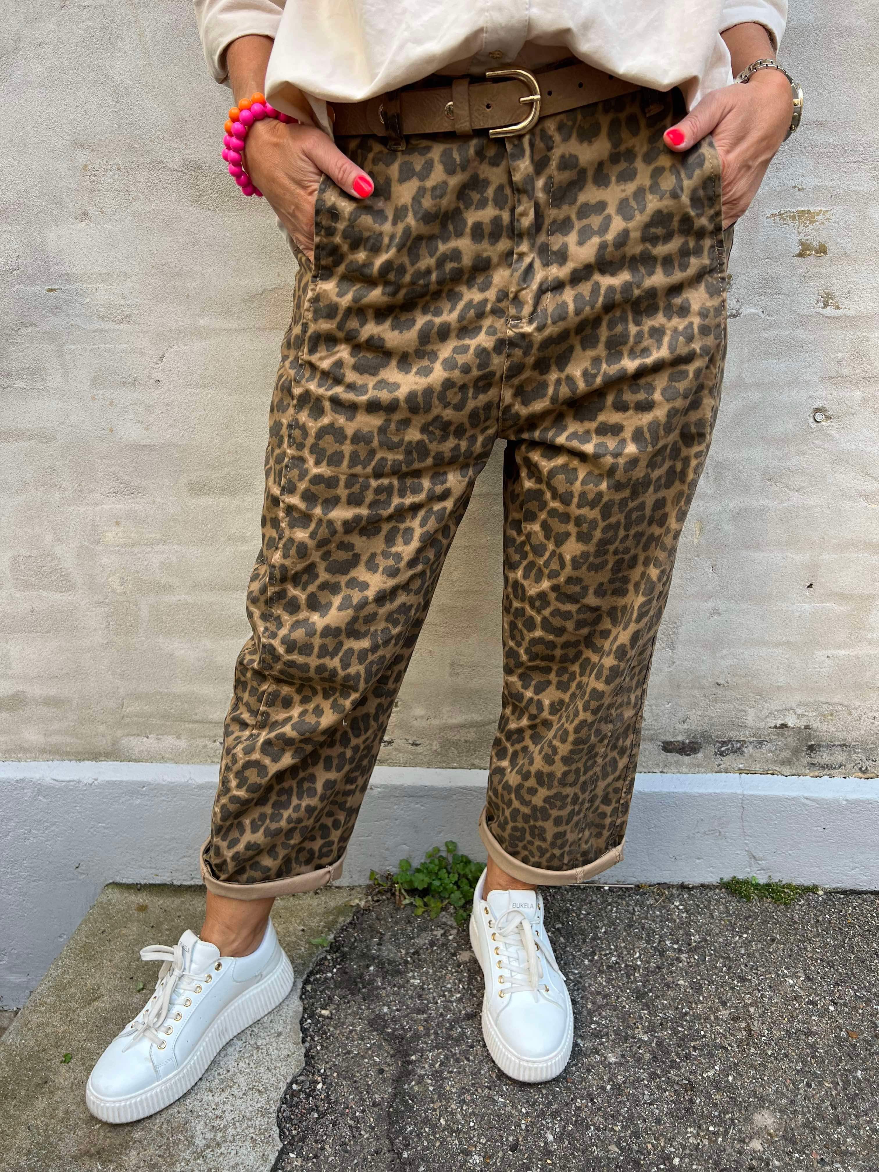 Luna pant leopard