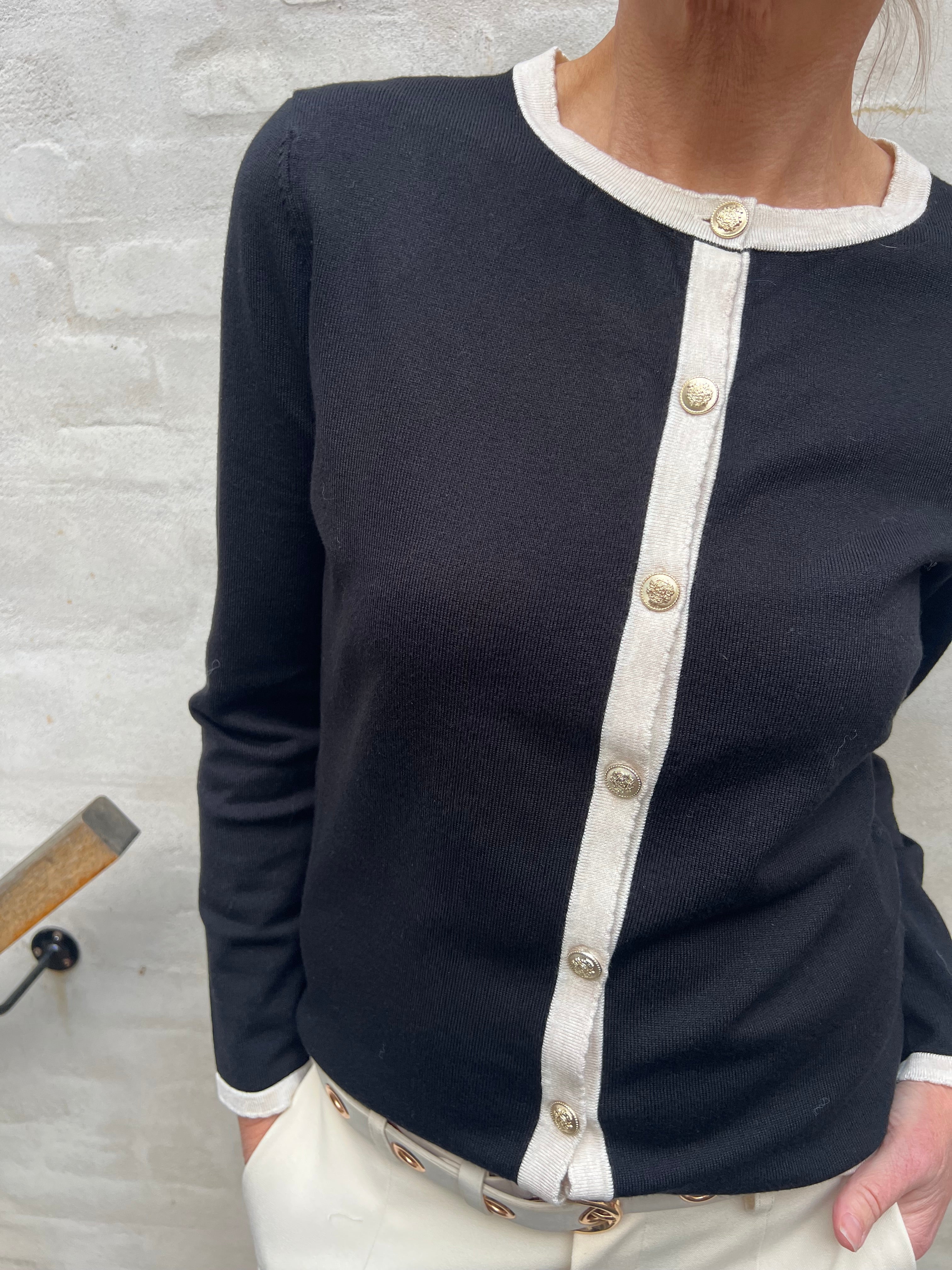 Diane cardigan black