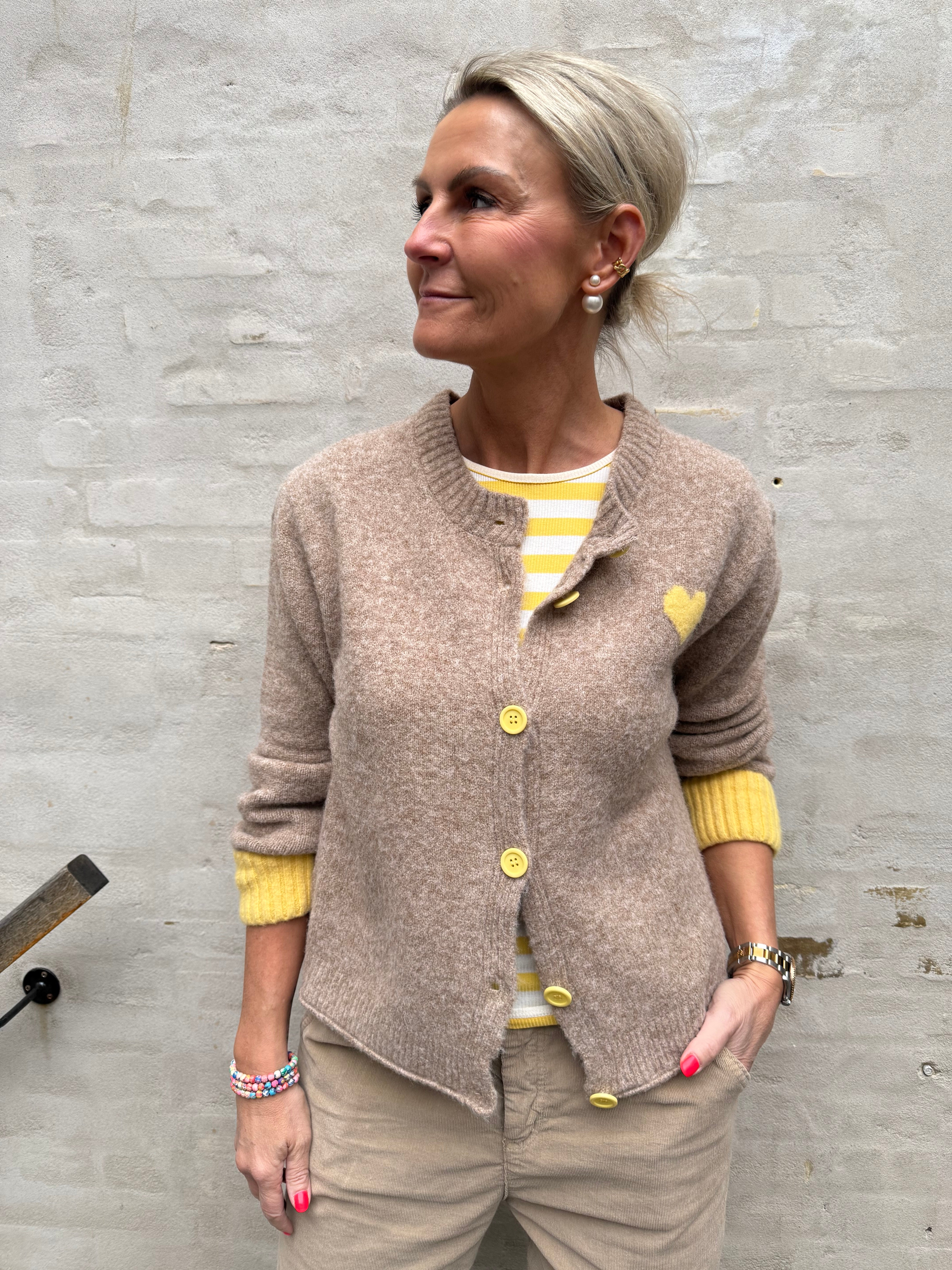 Begonia LS Tee - Giallo