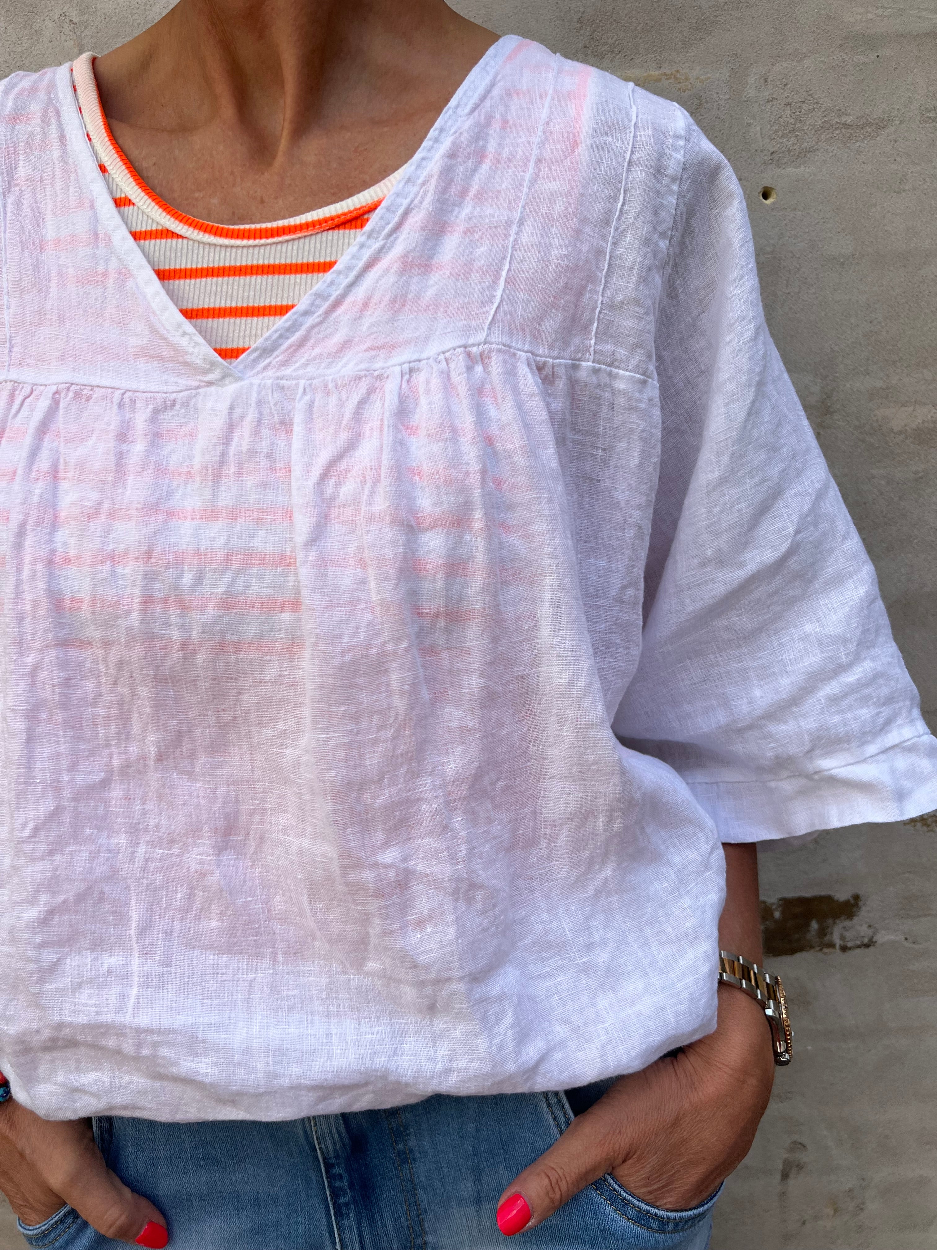 Marina Top - Arancio Fluo