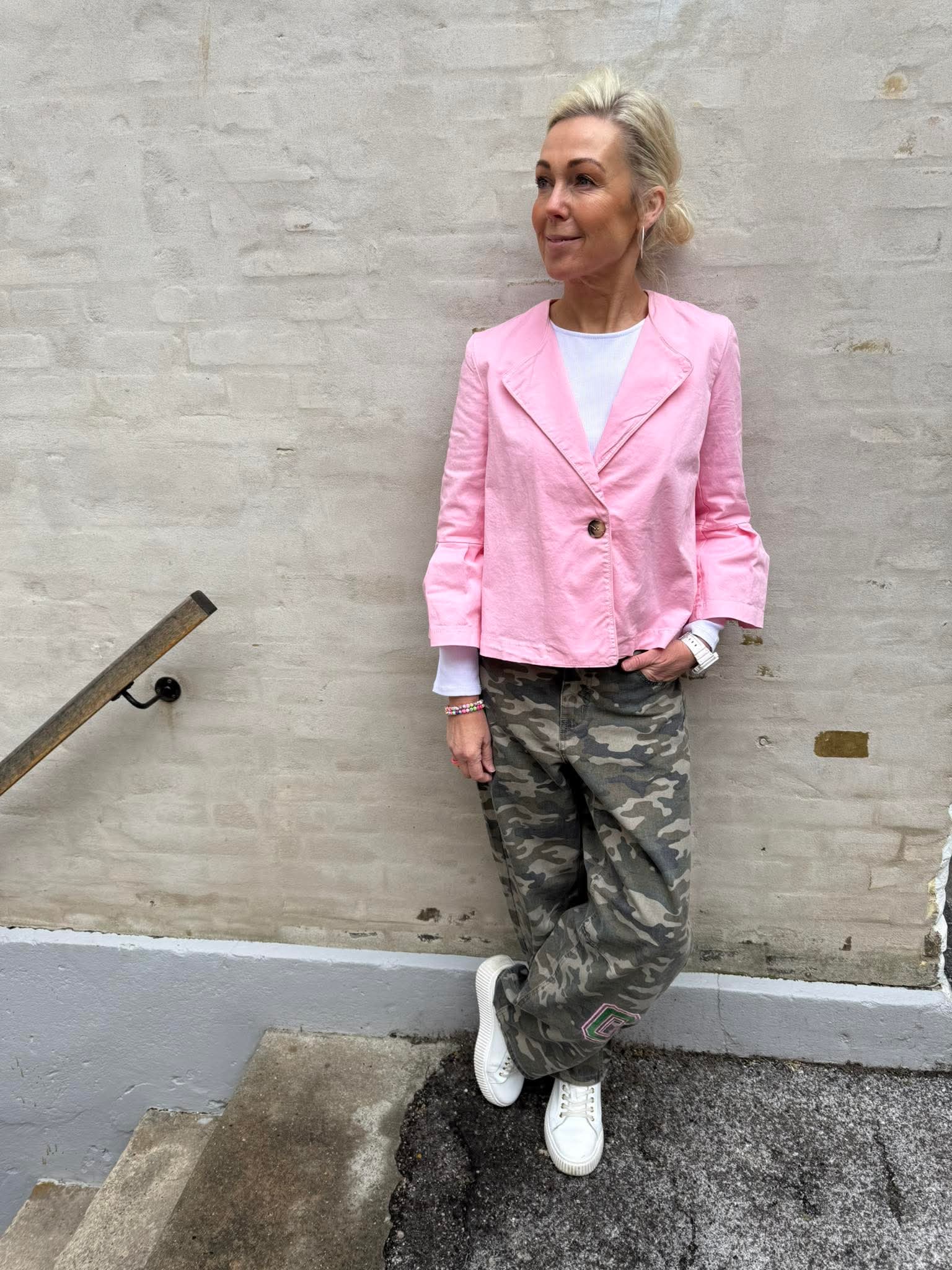 Camilja Barrel Pants - Camouflage