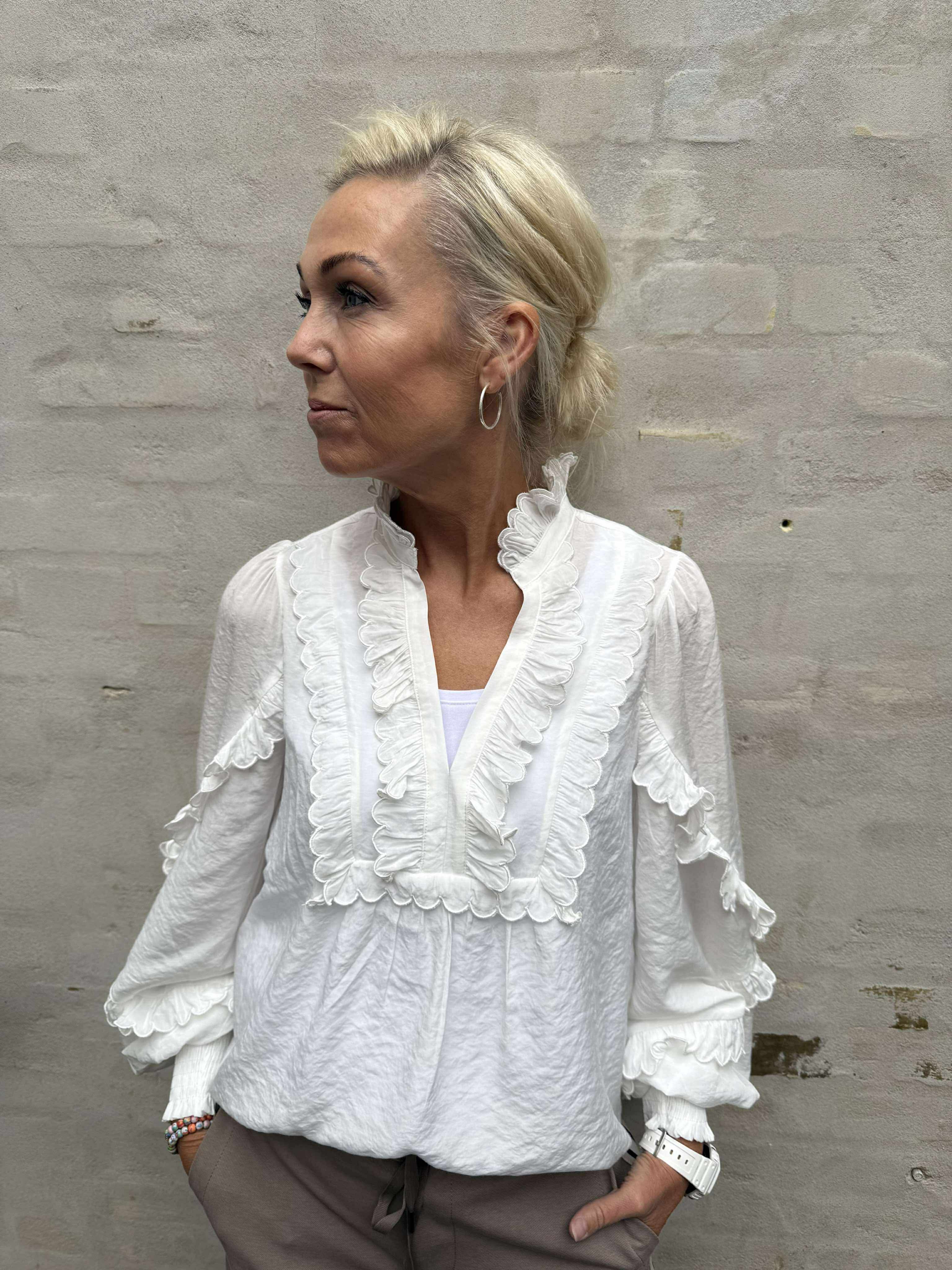 NanaGO Blouse - Off-White