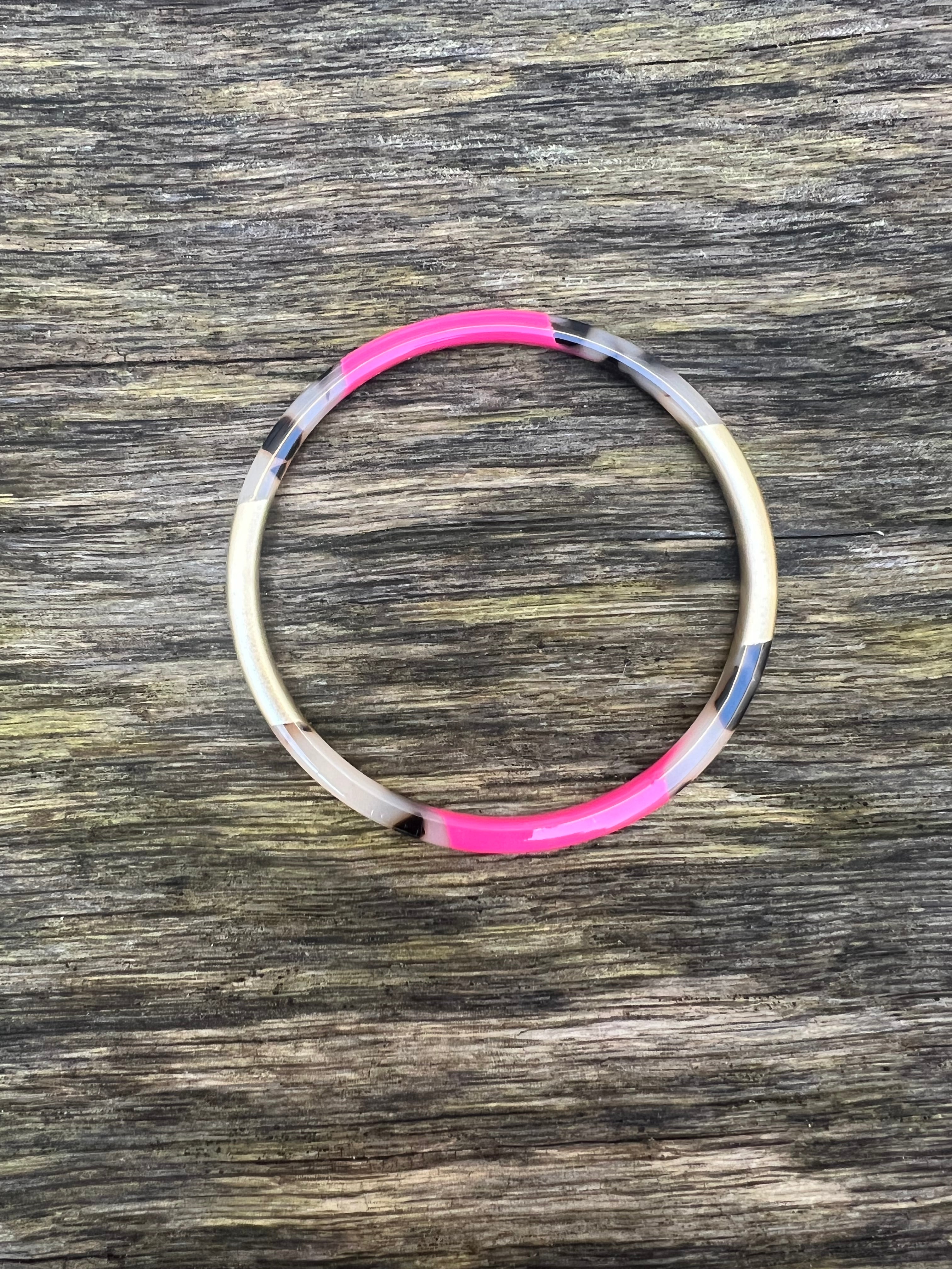 Lolo bracelet gold-pink