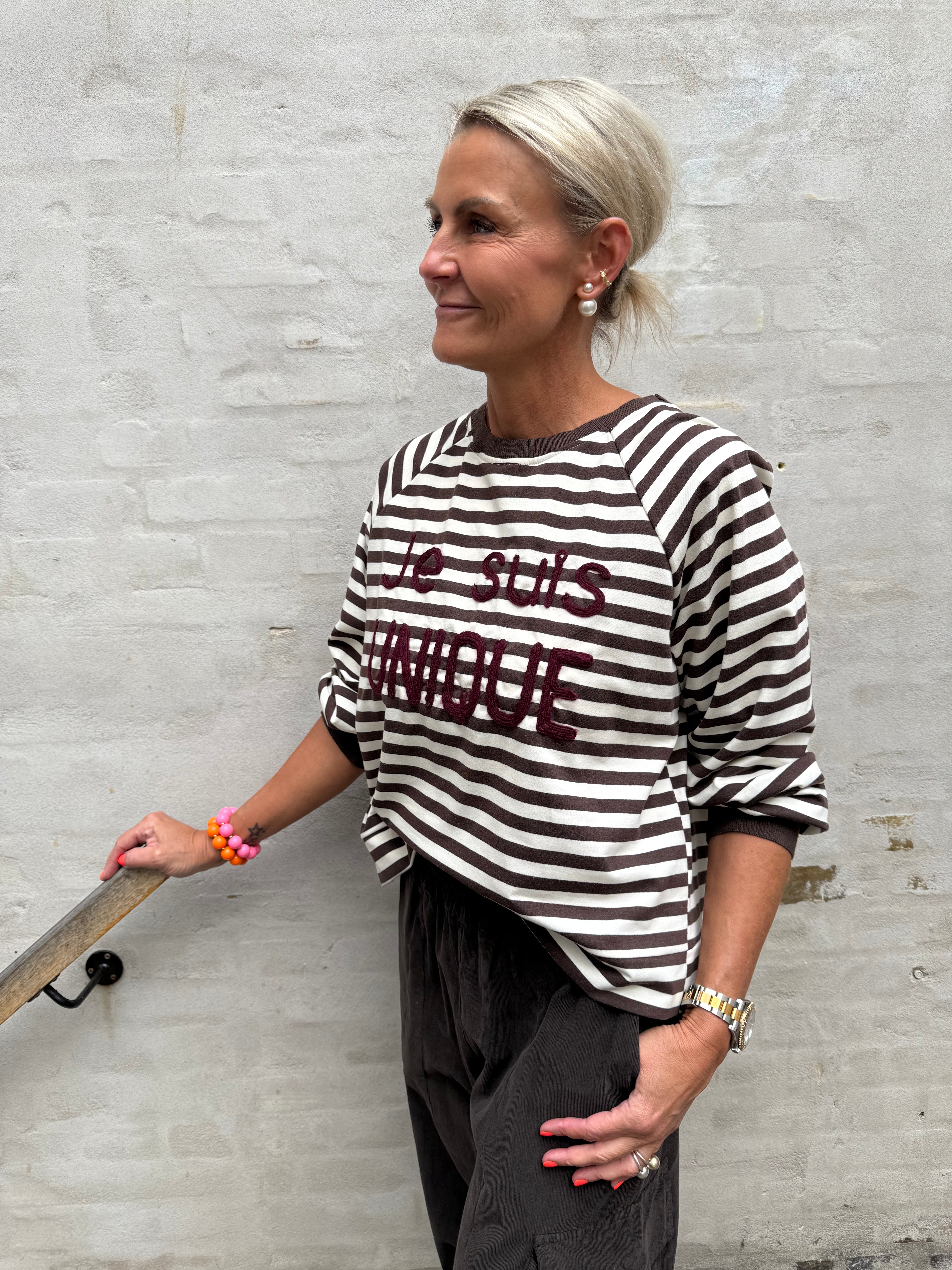 PREORDER-Fenja Sweat - Bordeaux/Moro