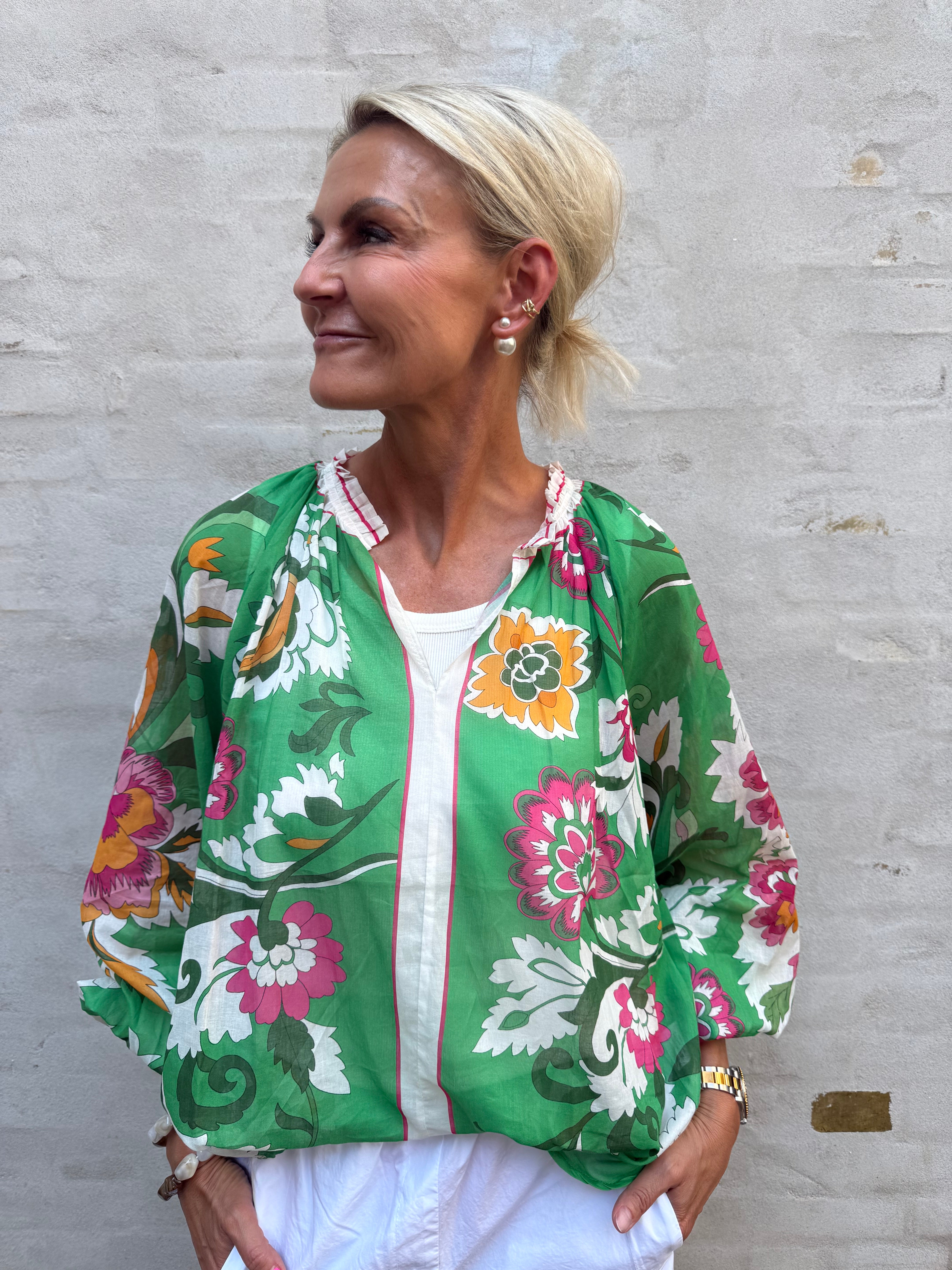 Elvira Blouse - Green