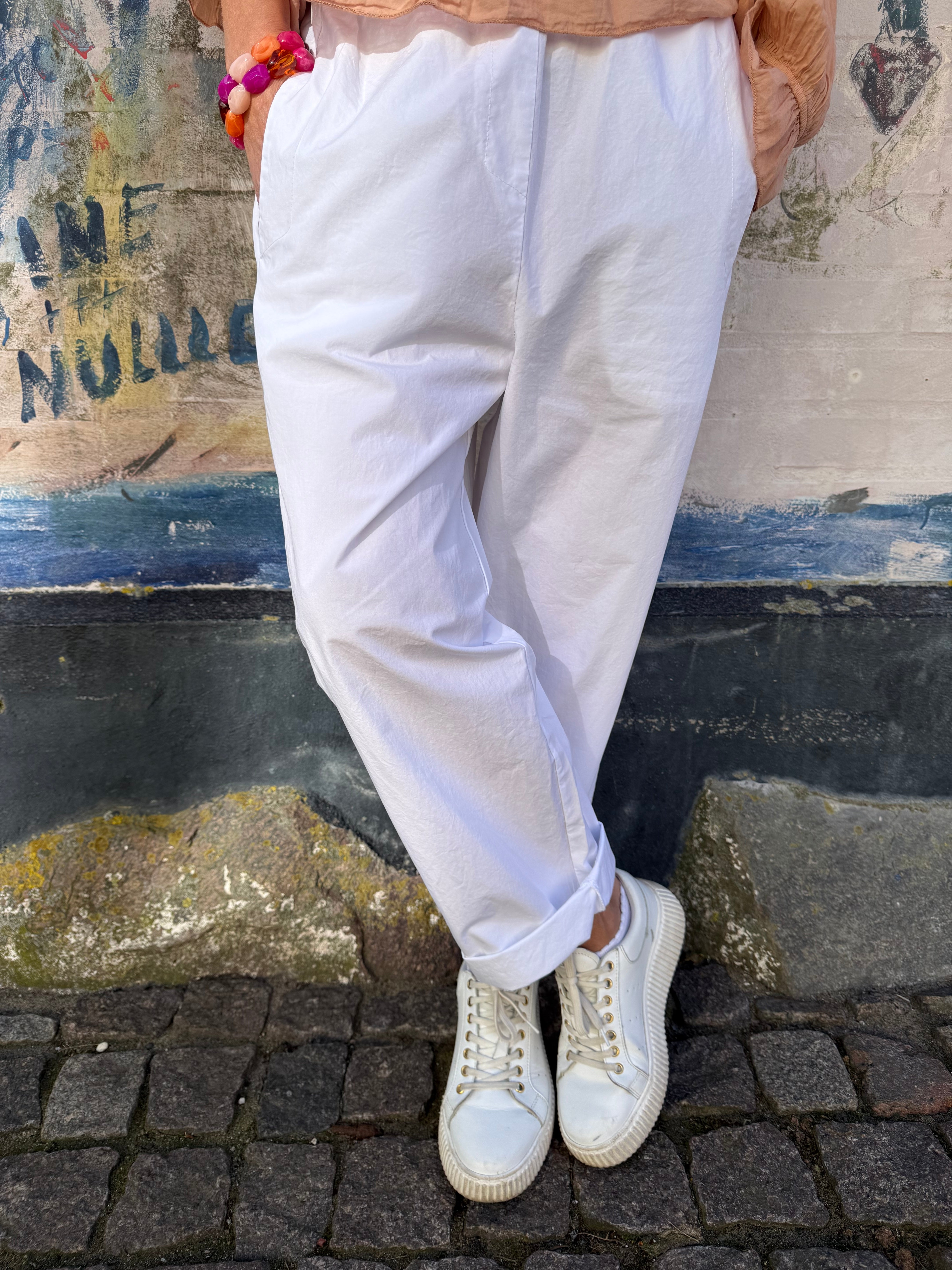 Gina Pants - Optical White