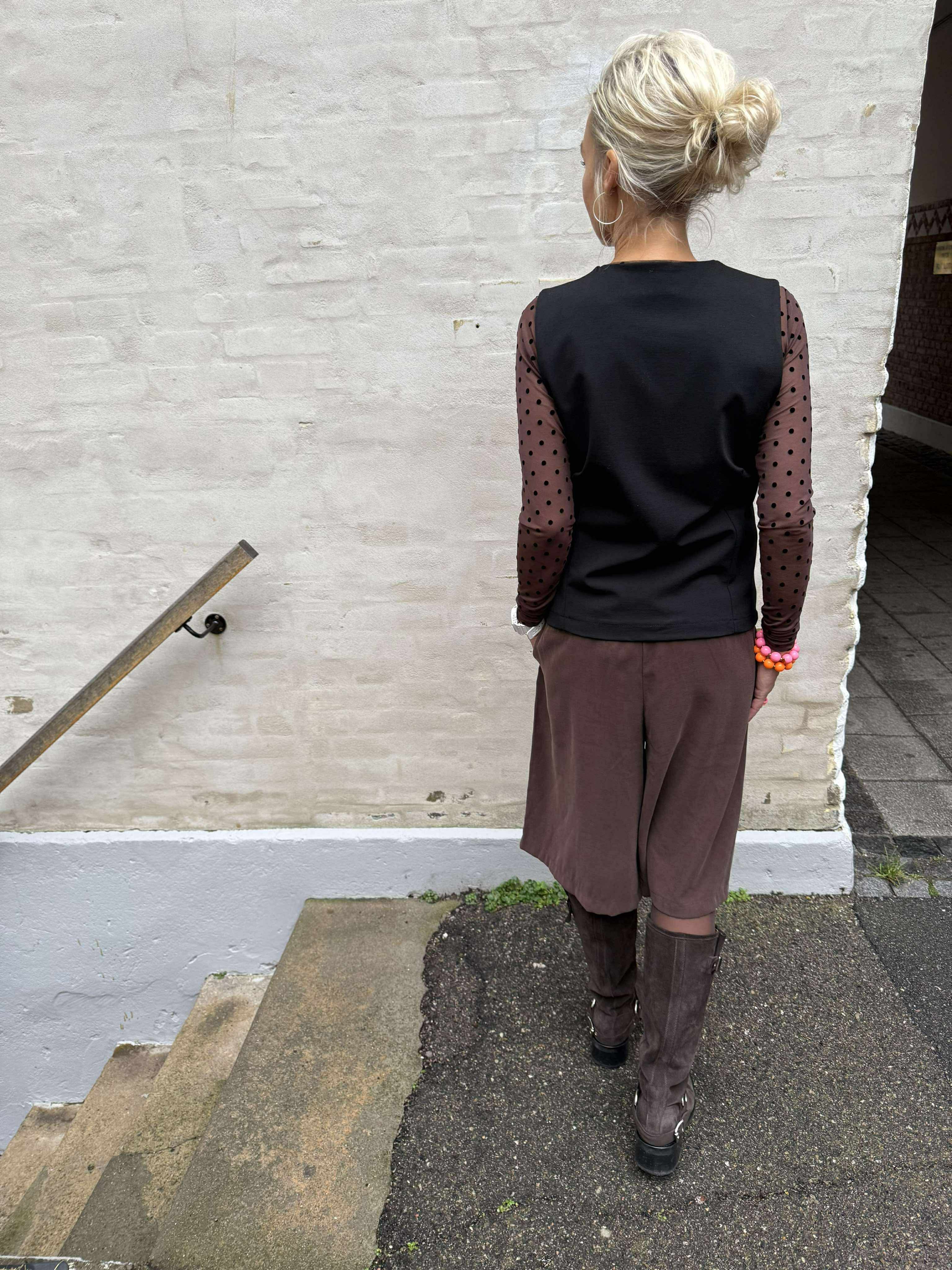 CASBA long shorts - Coffee