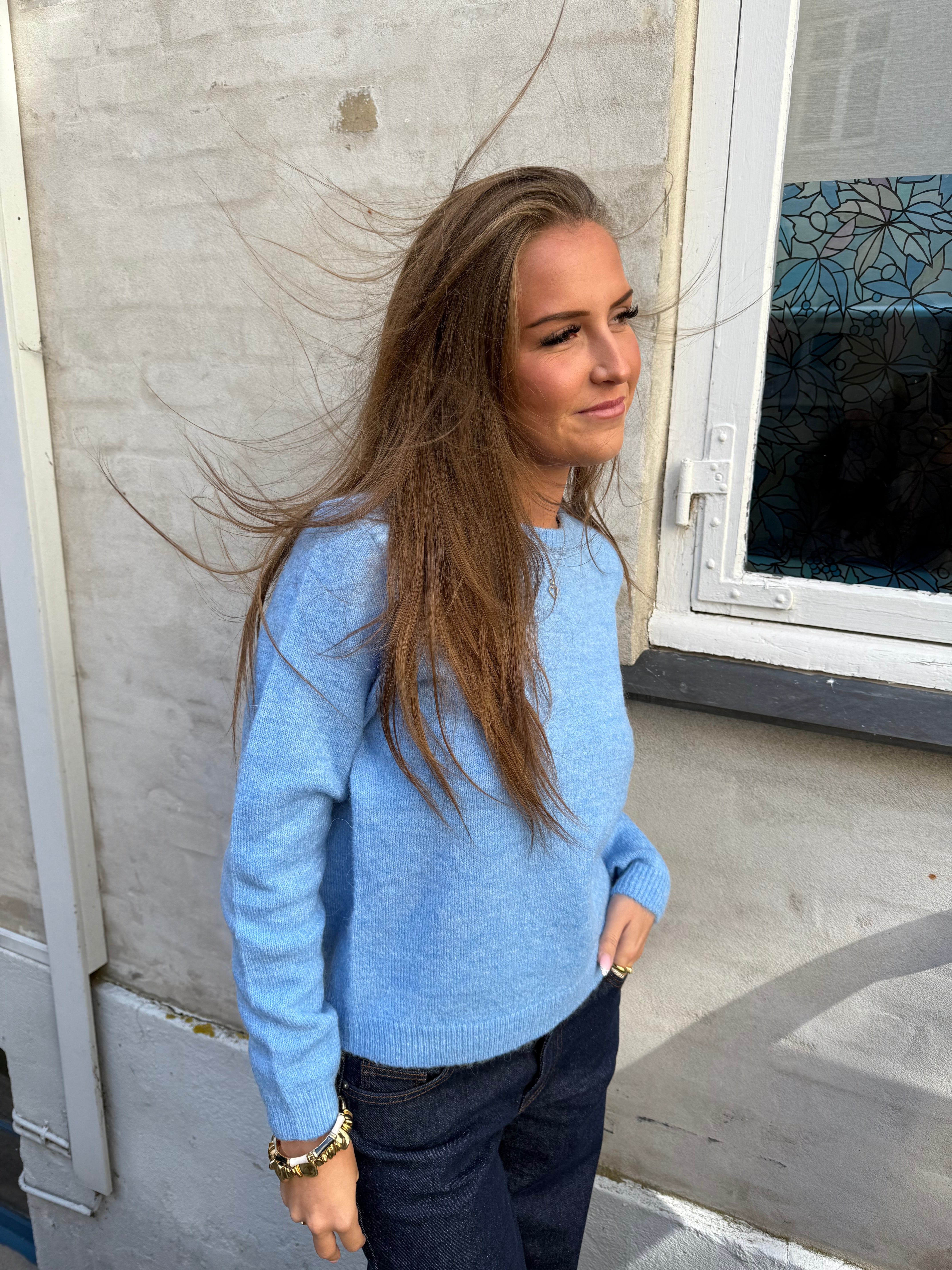 MARINA L/S O-NECK PULLOVER - Ebb And Flow MELANGE