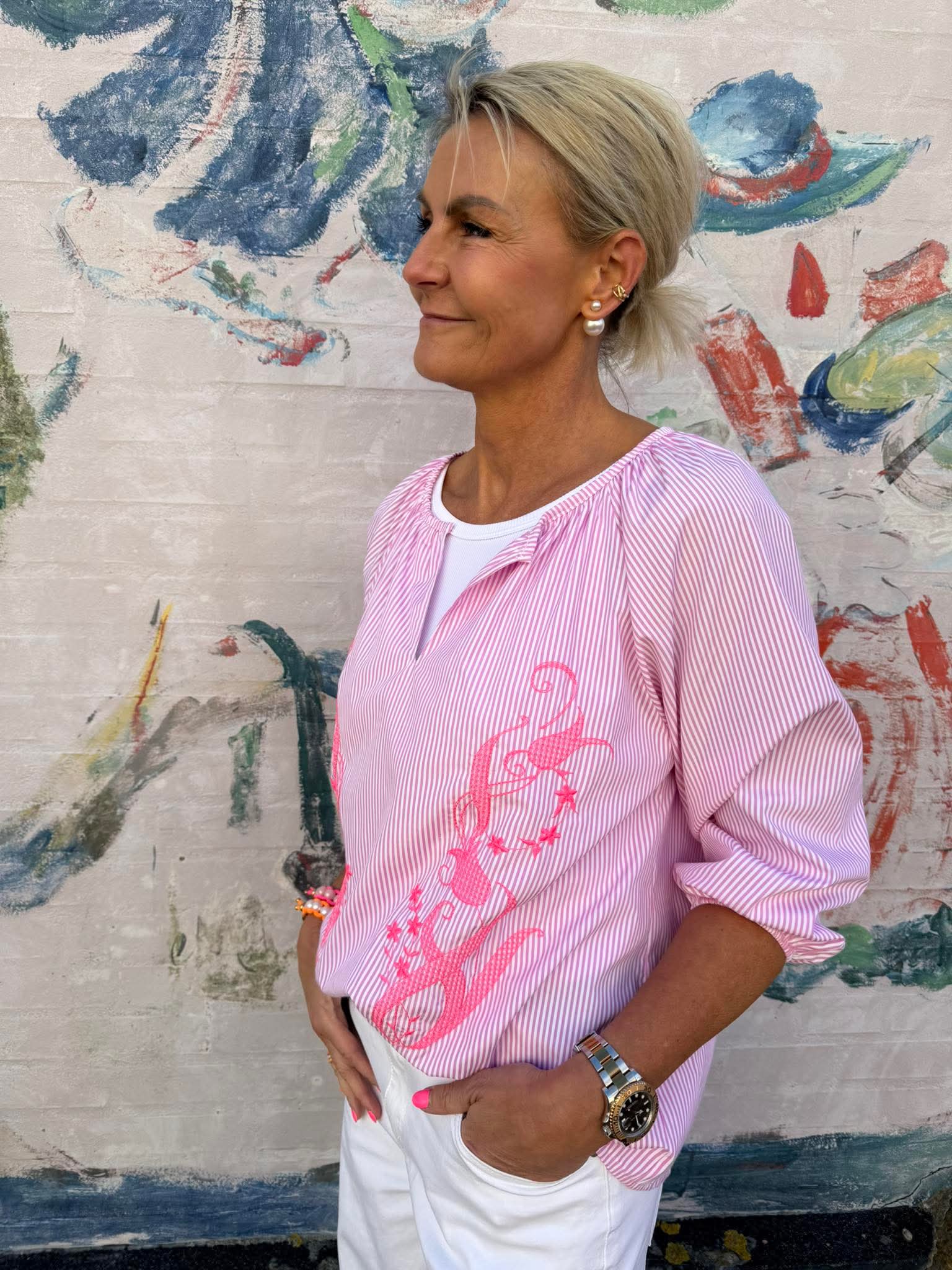 Brooke Blouse - Pink