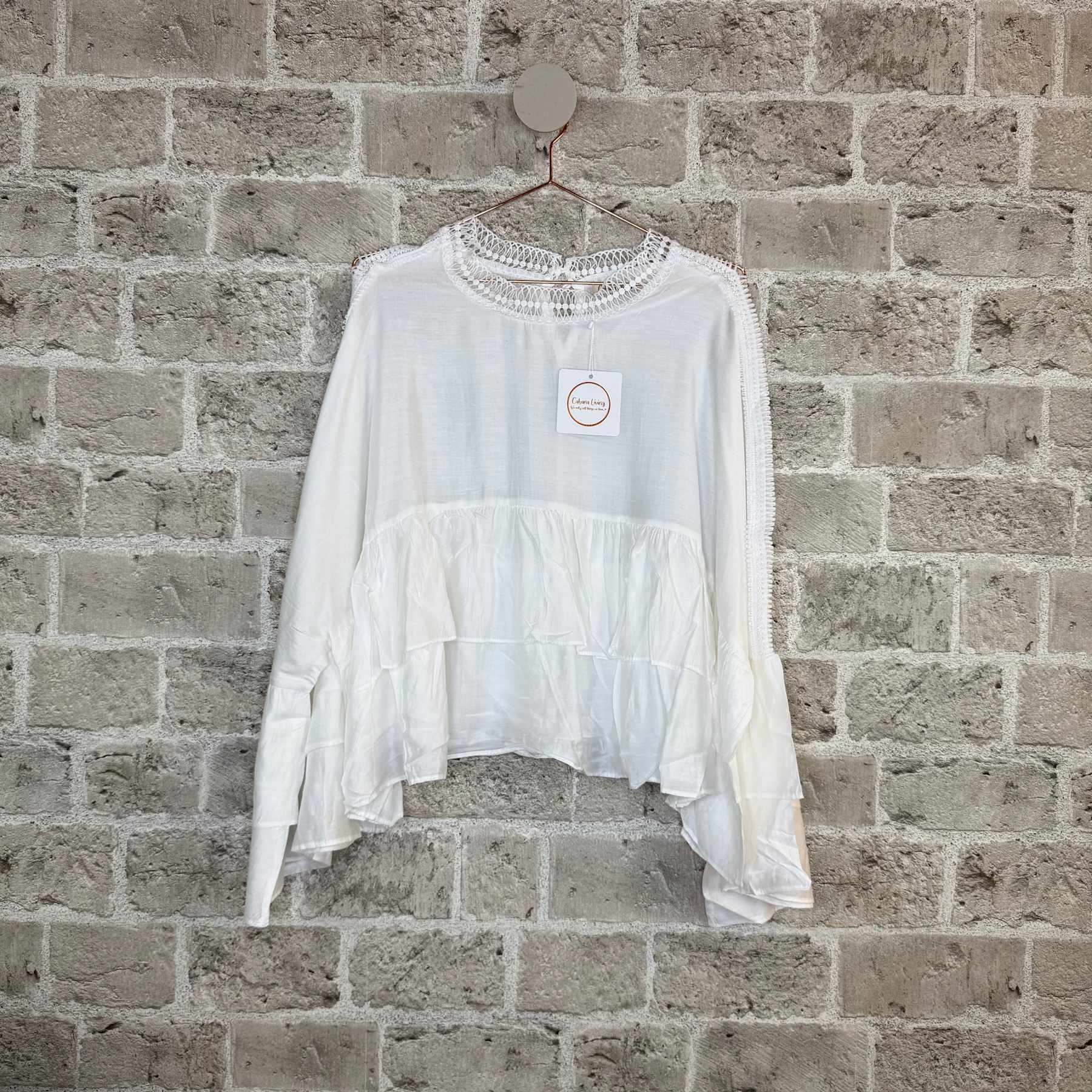 Mari Blouse - White