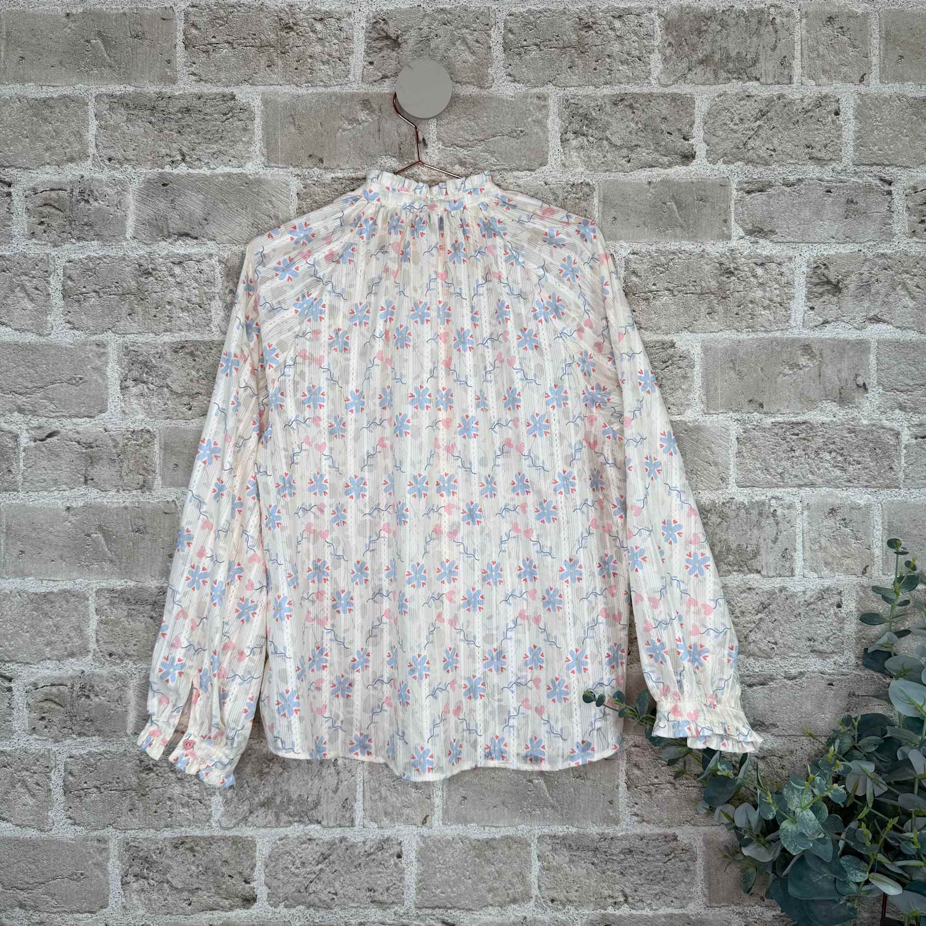 Thora Blouse - Blue