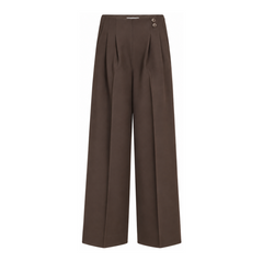 AcileCC Pleat Pant - Brown