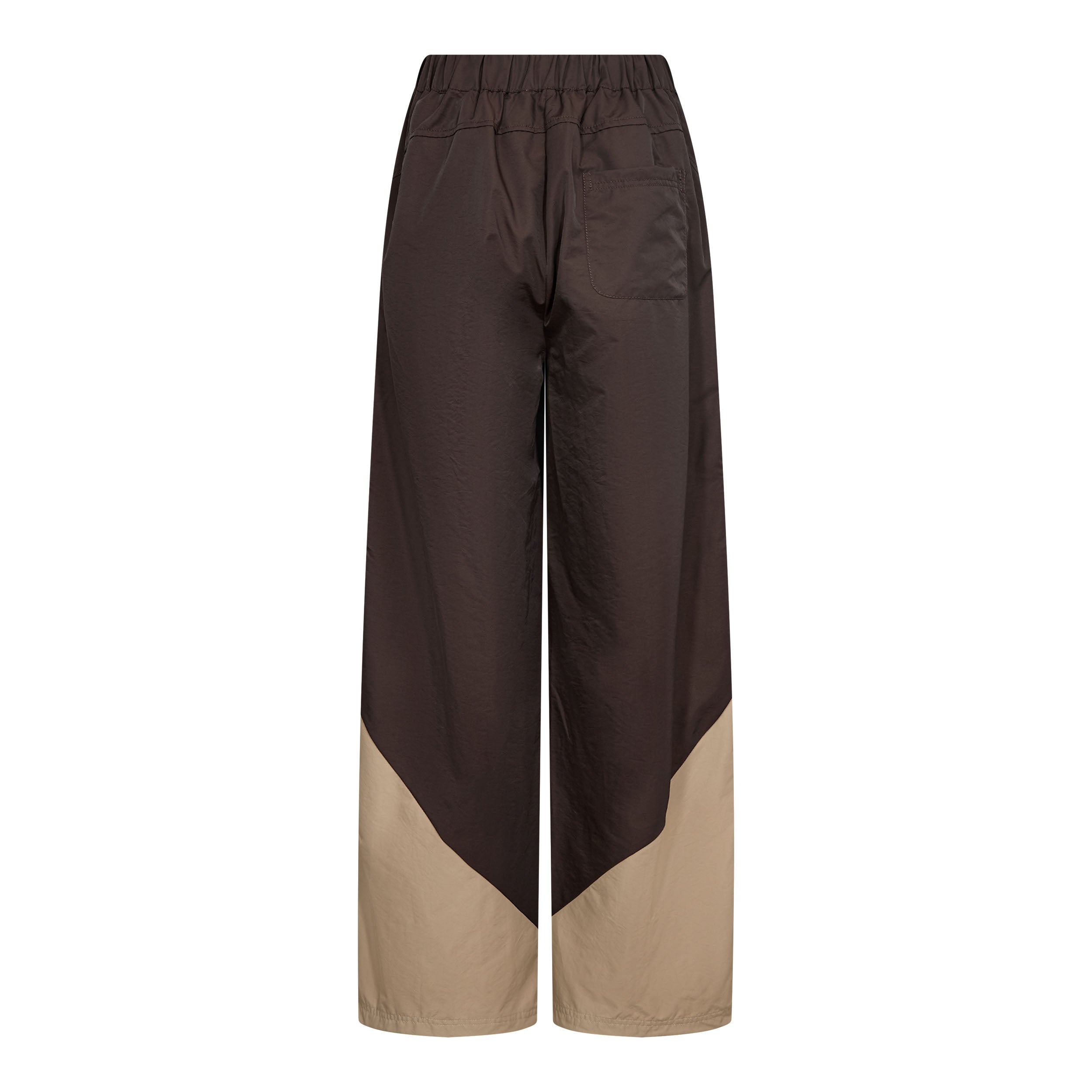 PREORDER-AloraCC Block Pant - Dark Brown