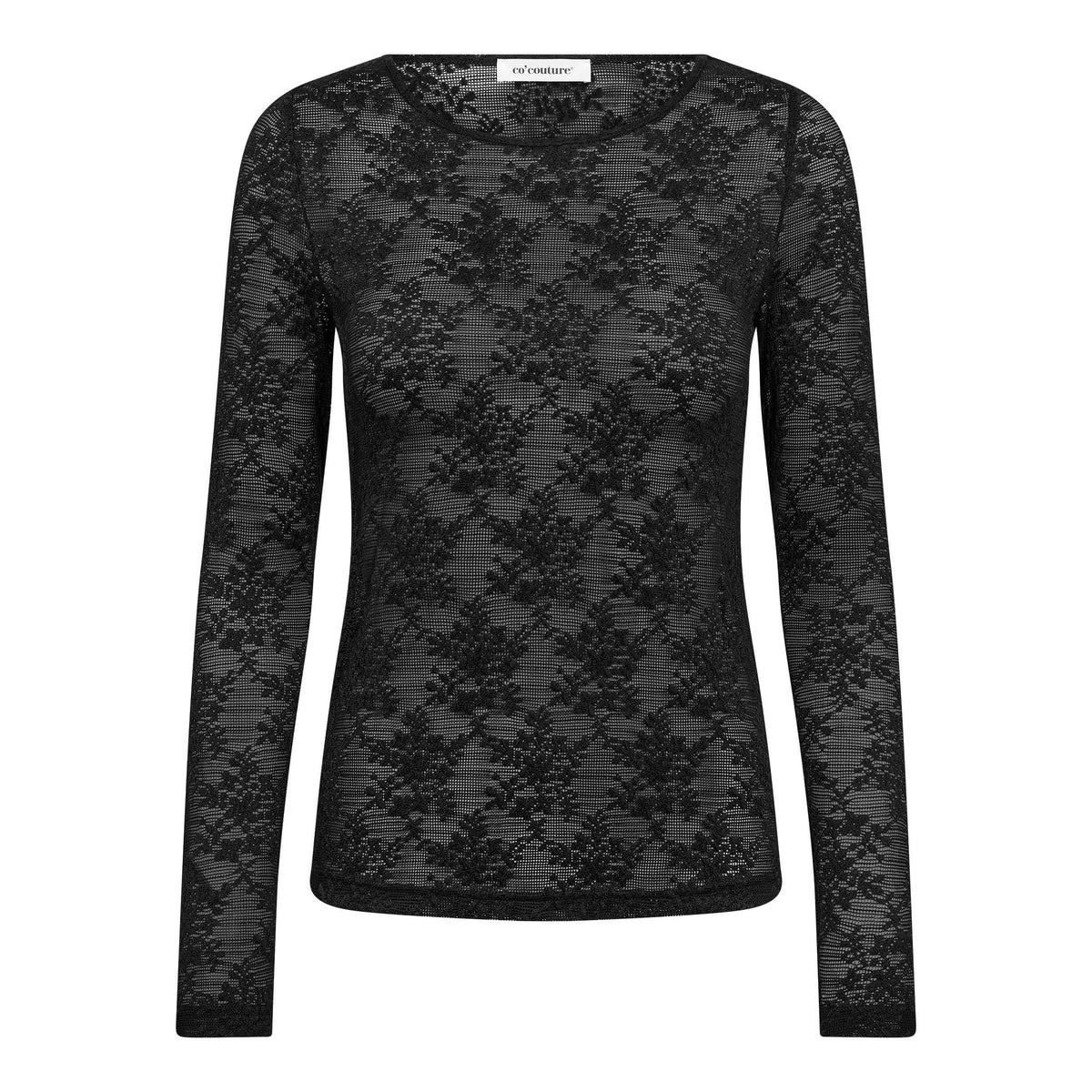 BirtaCC O-neck Blouse - Black