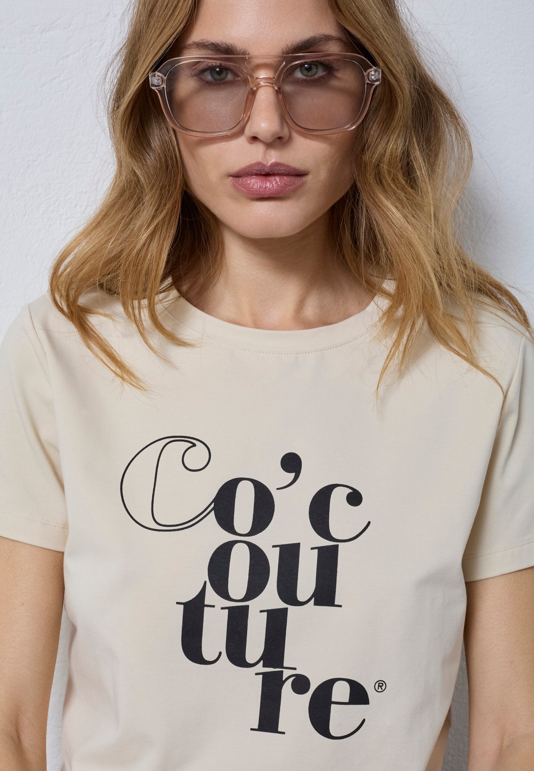 Co`Coture CC Tee - Bone