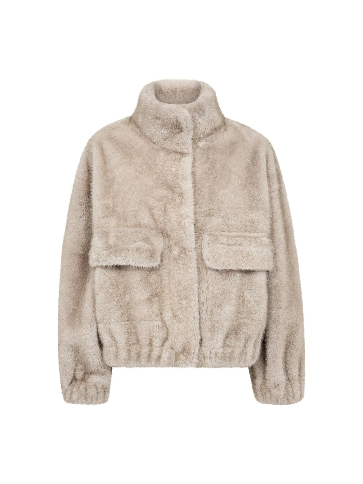 CasioCC Teddy Jacket - Light Grey