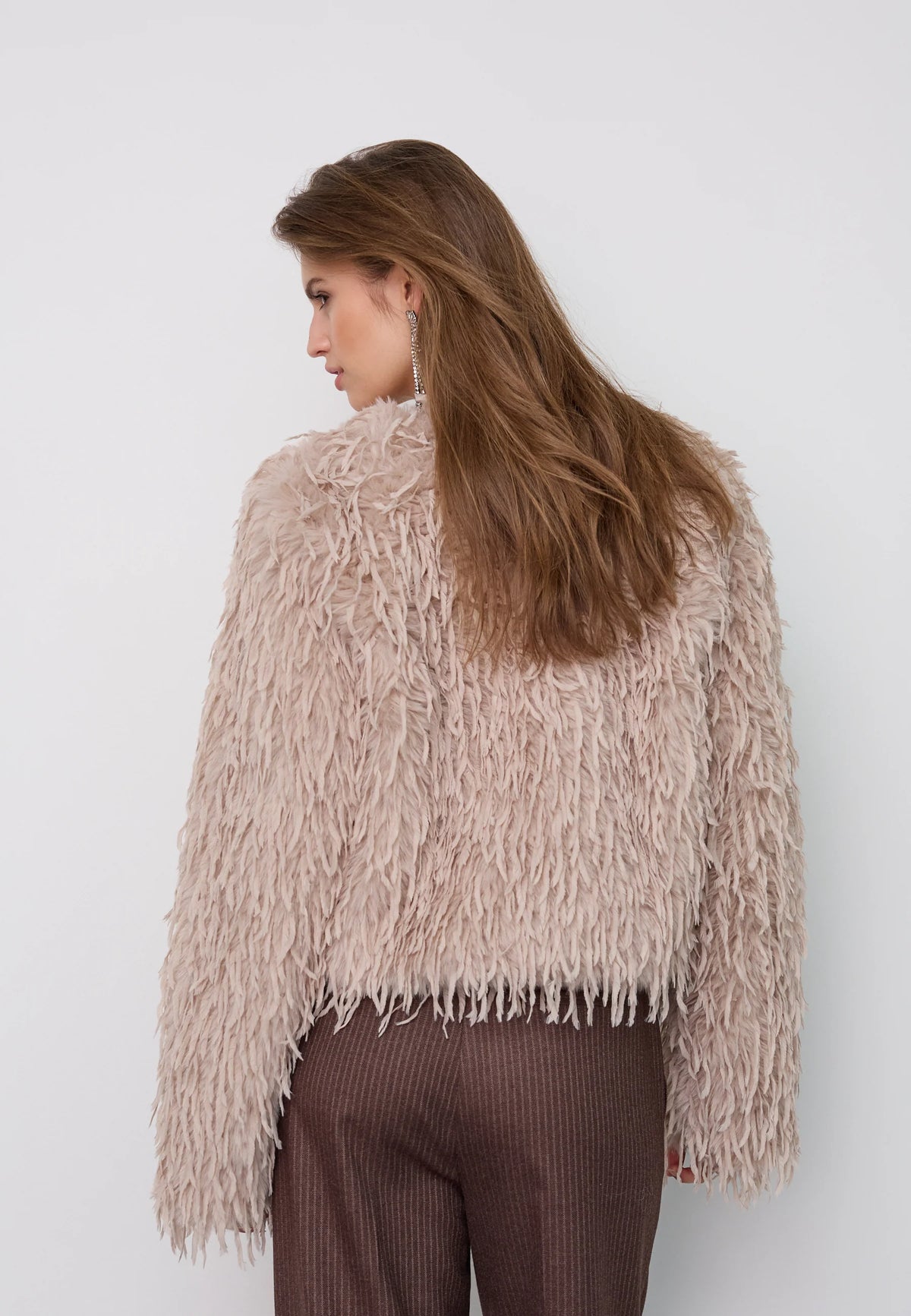 FeliceCC Feather Jacket - Mink