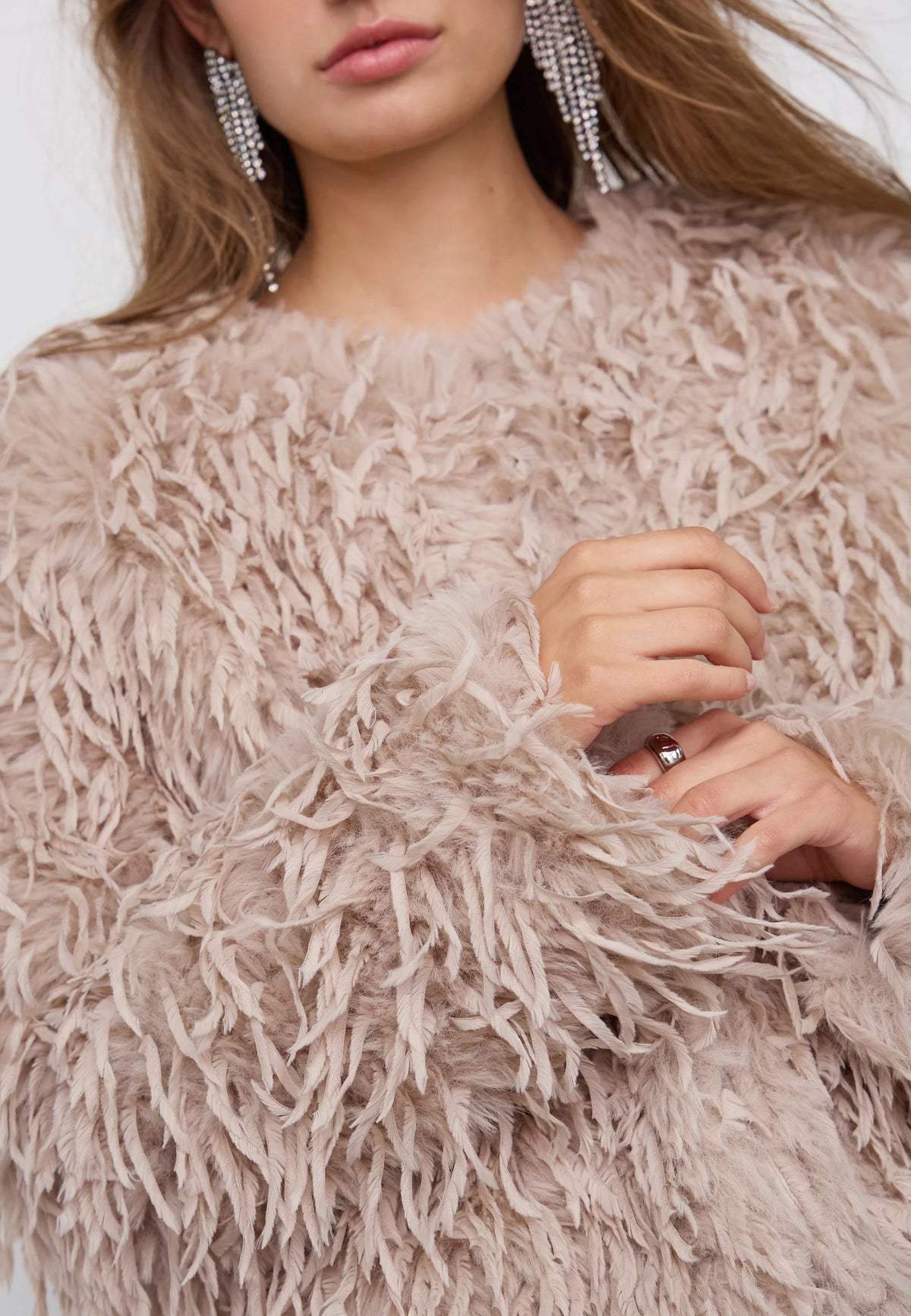 FeliceCC Feather Jacket - Mink
