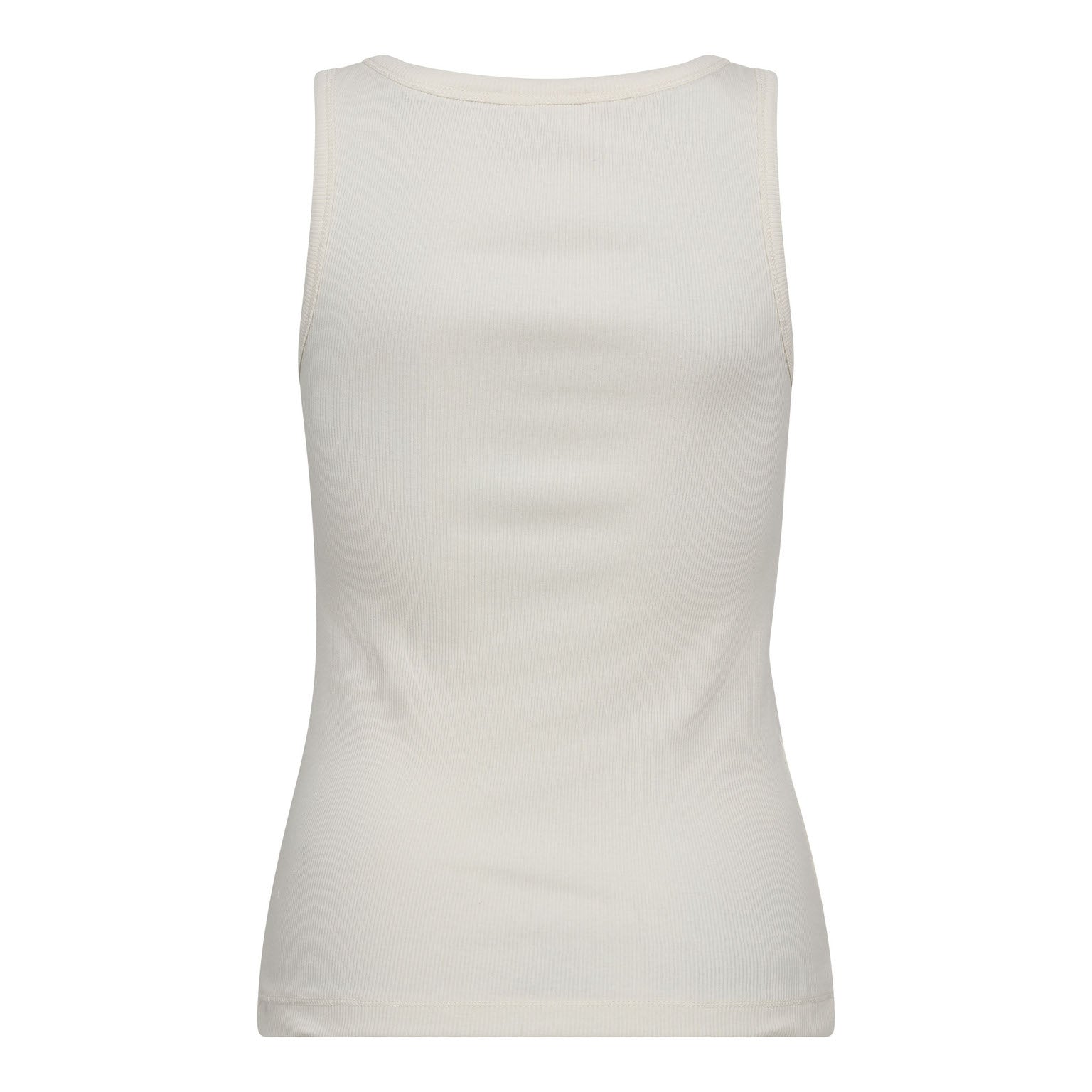 GrannyCC Rib Solid Tank - White