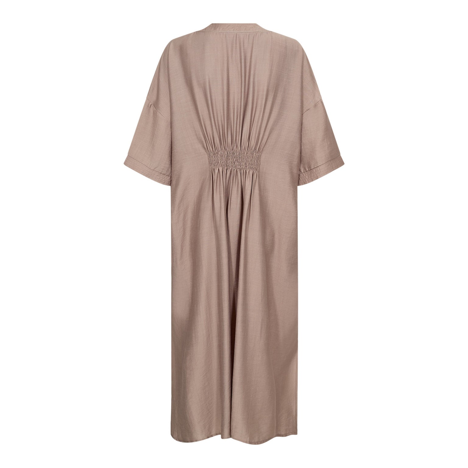 HeraCC Tunic V-Dress - Walnut