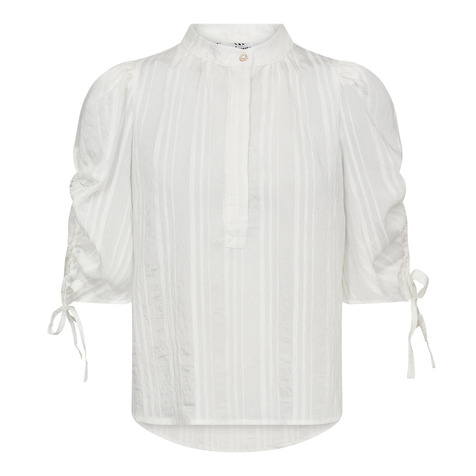 KesiCC SS Puff Blouse - White