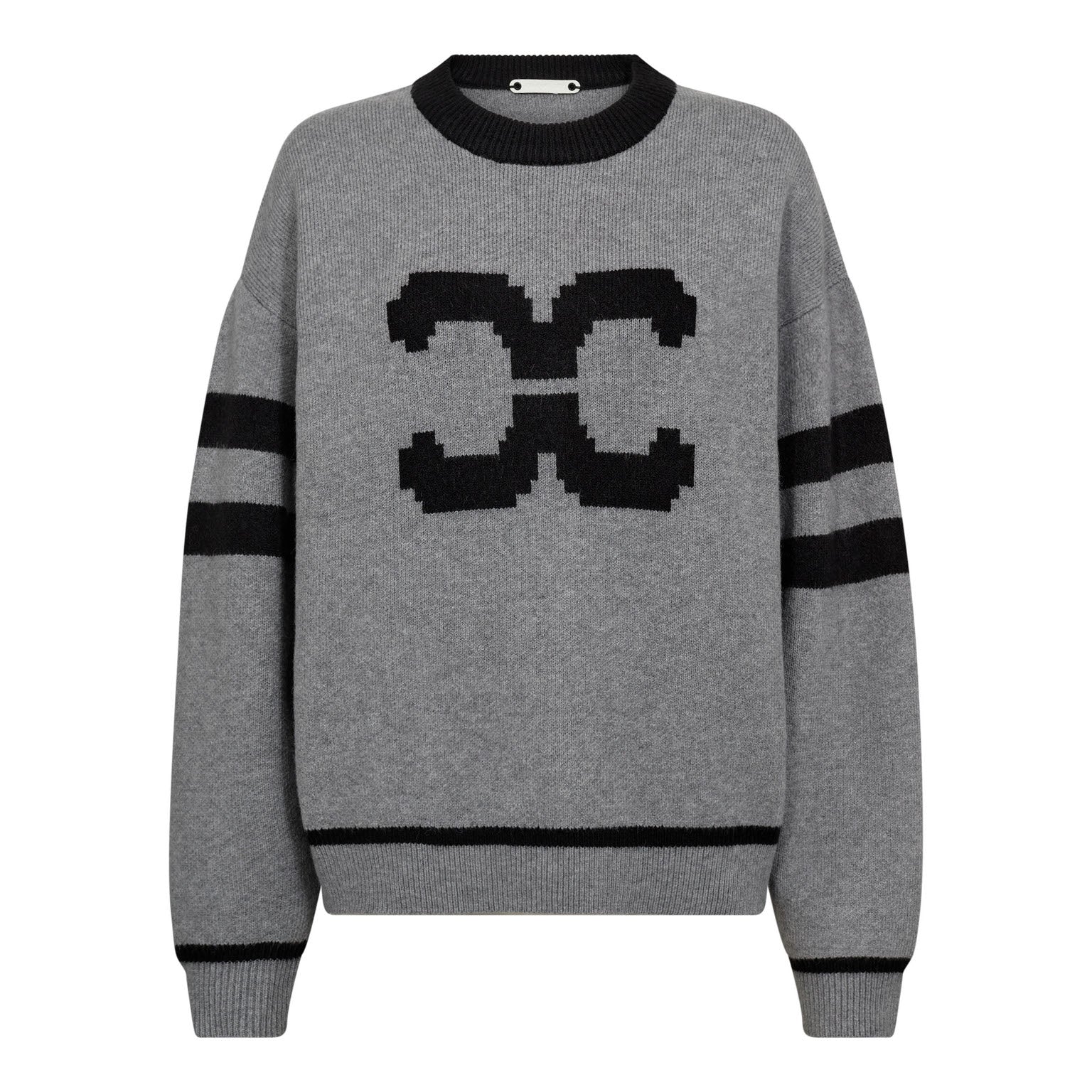 RowCC Coco Logo Knit - Light Grey